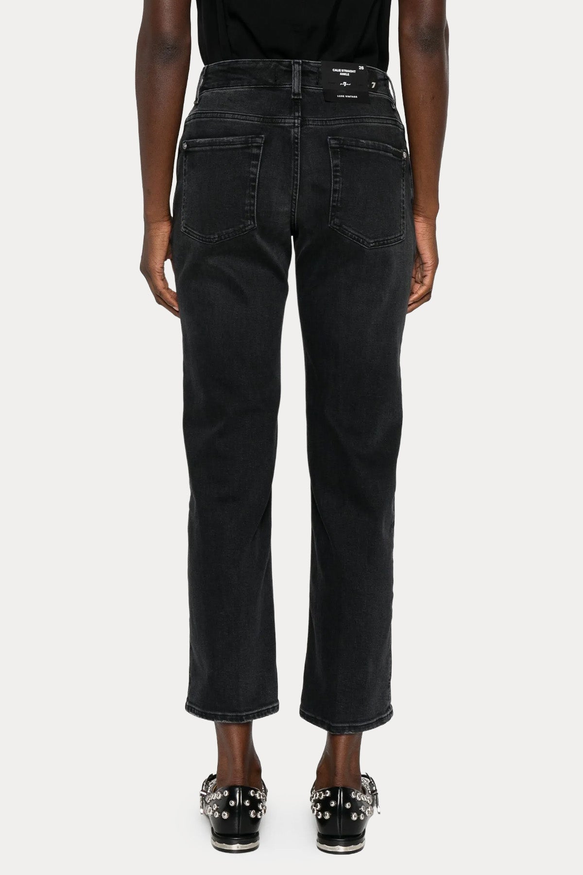 7 For All Mankind Straight Fit Streç Yıkamalı Jeans