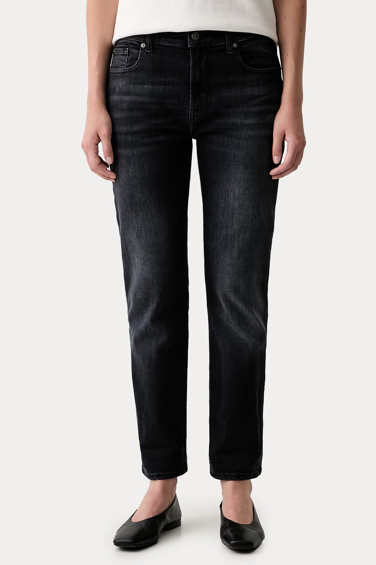 7 For All Mankind Relaxed Skinny Fit Streç Jeans