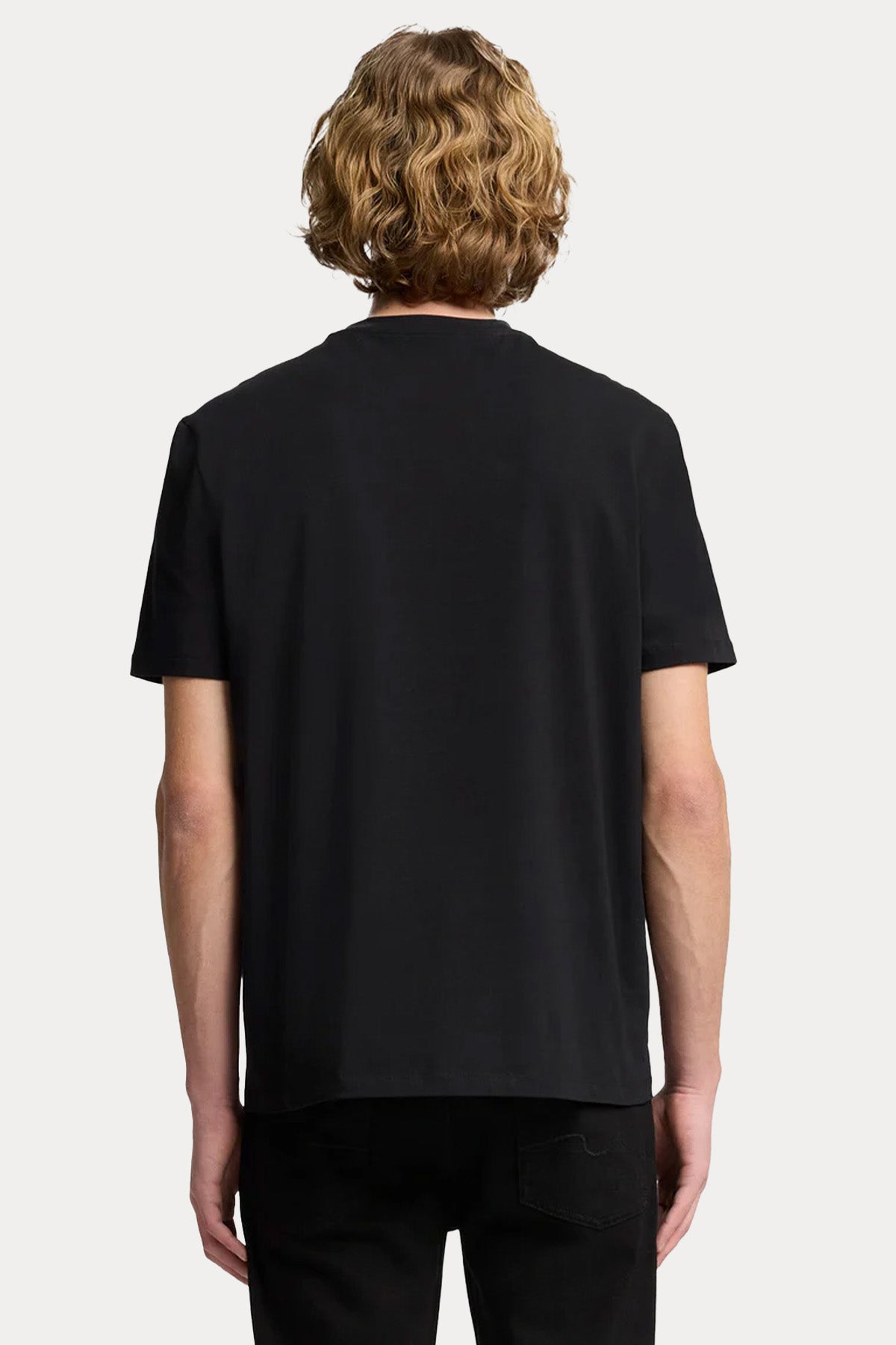 7 For All Mankind Yuvarlak Yaka Luxe Performance Streç T-shirt