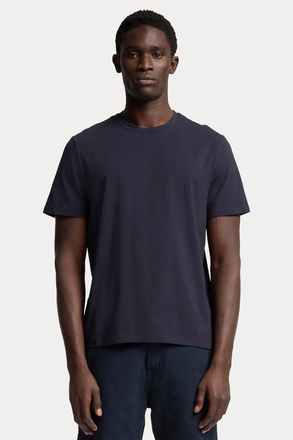 7 For All Mankind Yuvarlak Yaka Luxe Performance Streç T-shirt