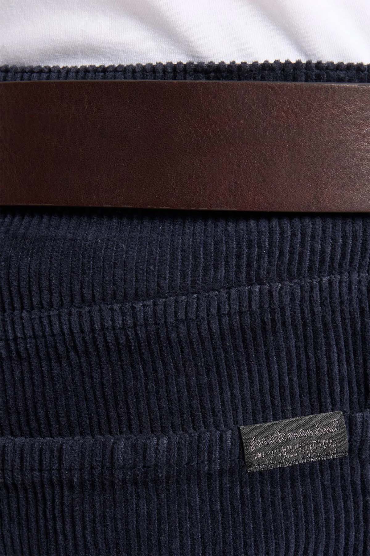 7 For All Mankind Slimmy Classic Slim Fit Fitilli Kadife Pantolon