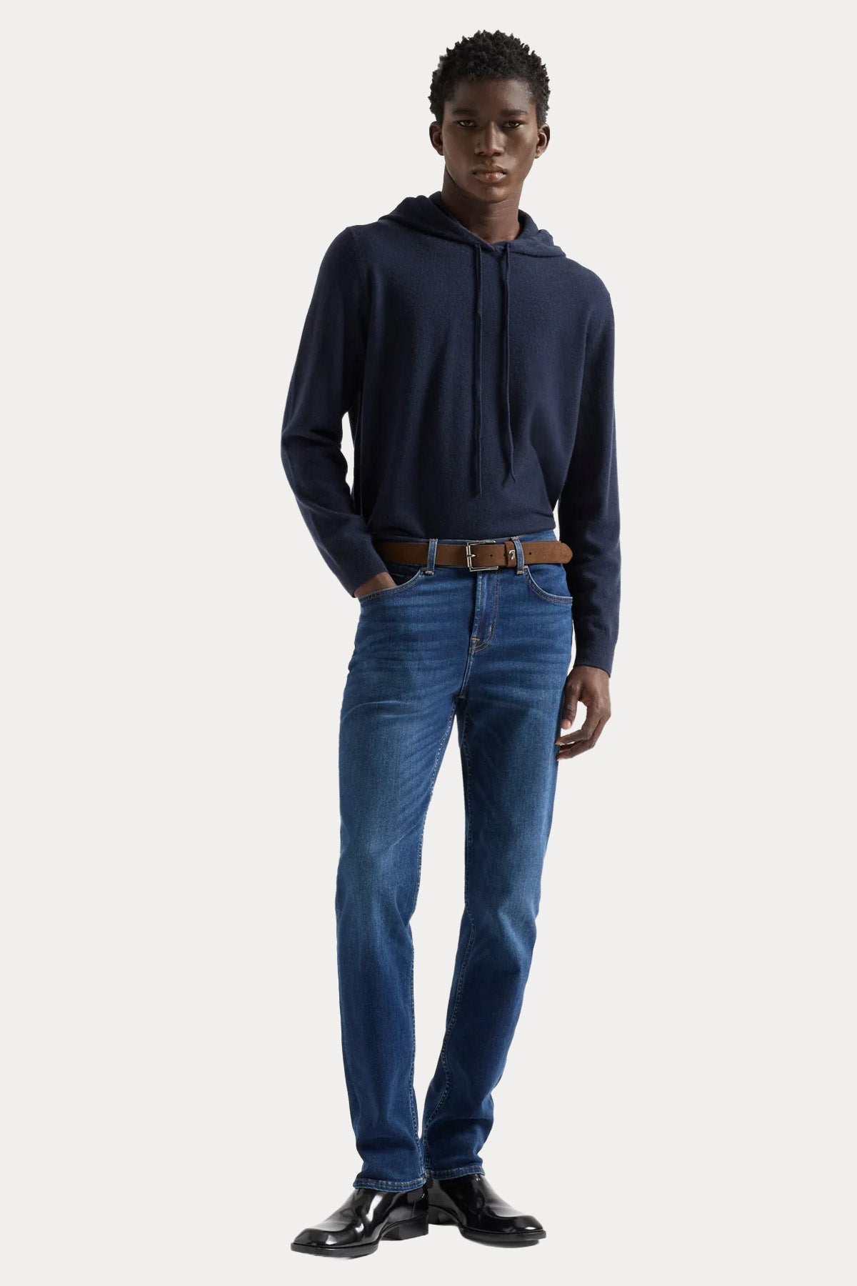 7 For All Mankind Slimmy Classic Slim Fit Yıkamalı Streç Jeans