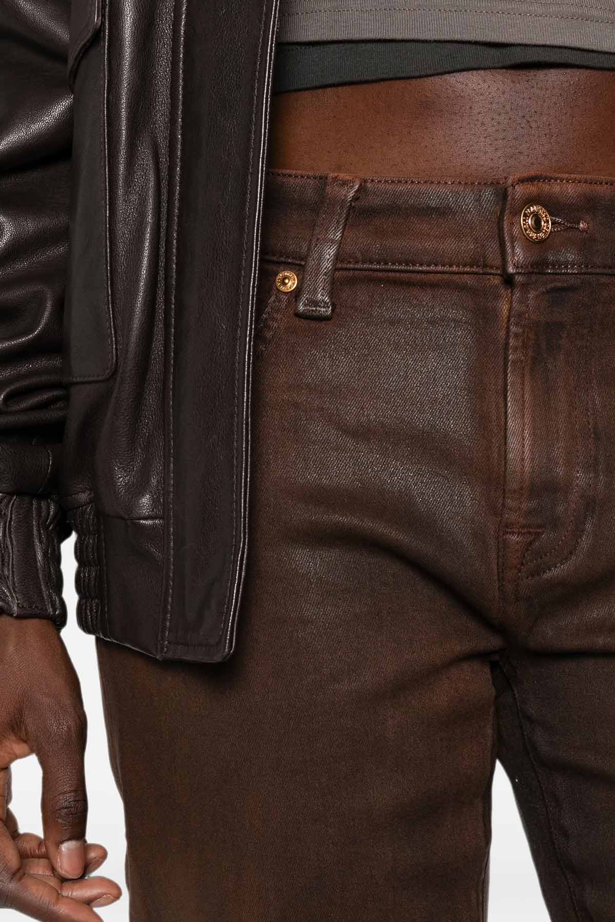 7 For All Mankind Calie Straight Fit Mumlu Kumaş Jeans