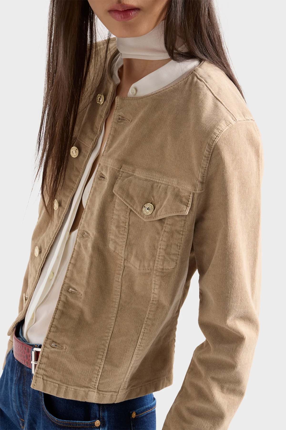 7 For All Mankind Regular Fit Fitilli Kadife Ceket