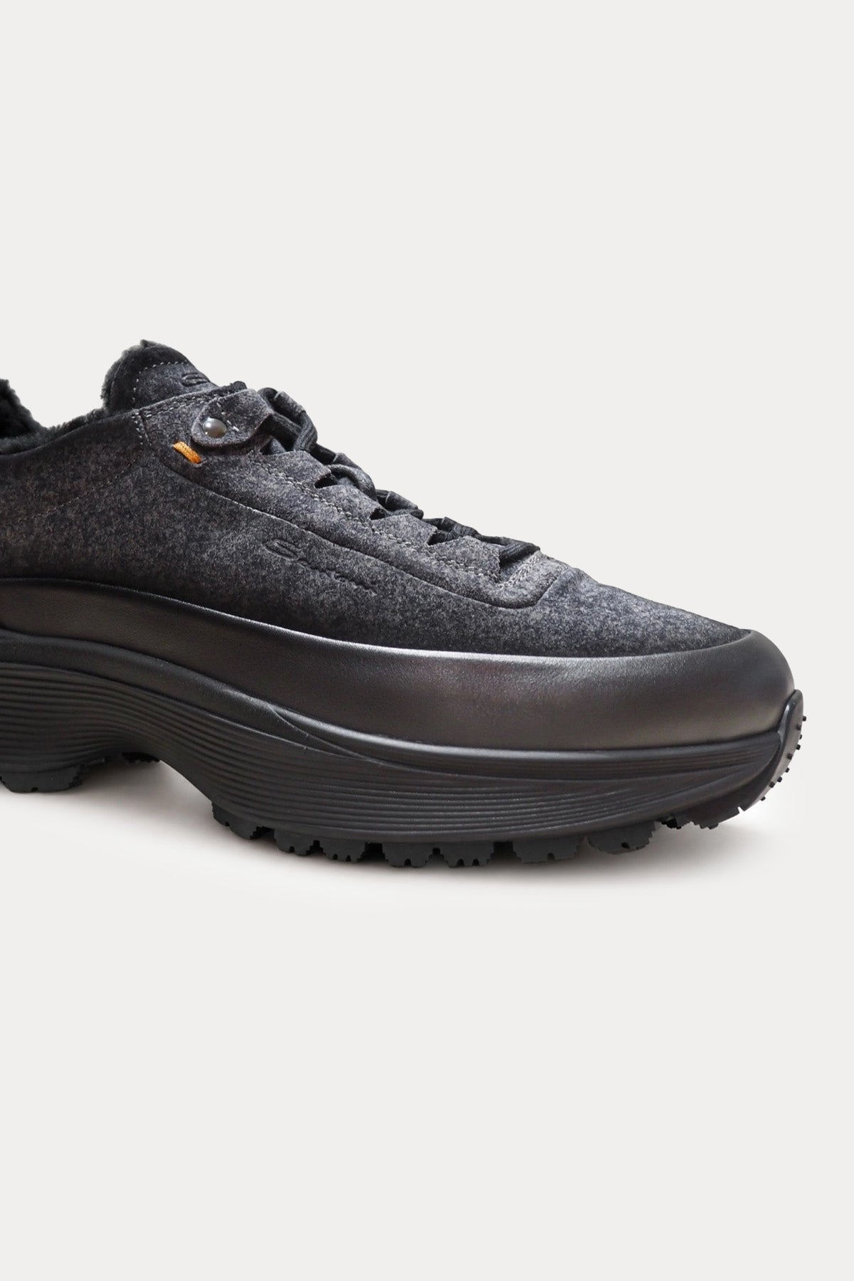 Santoni Süet Deri Sneaker Ayakkabı