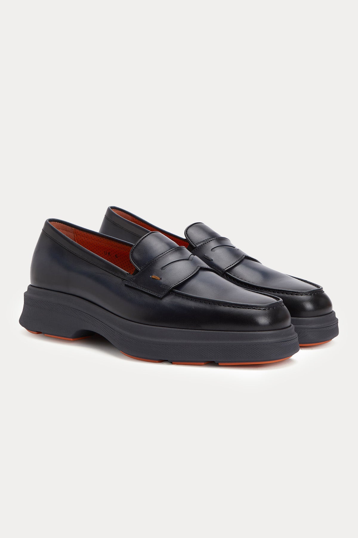 Santoni Easy Nova Deri Loafer Ayakkabı