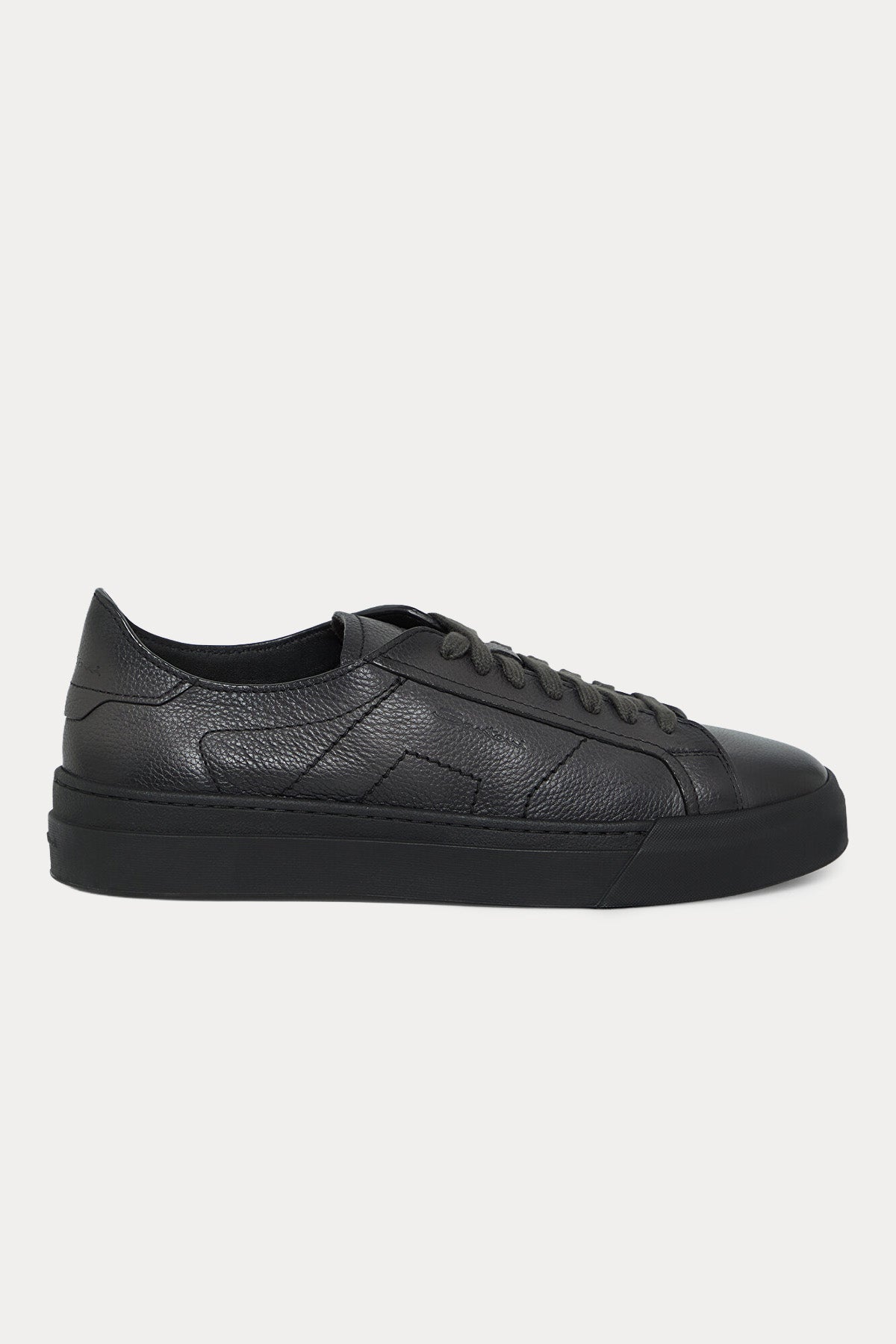 Santoni Double Buckle Deri Sneaker Ayakkabı