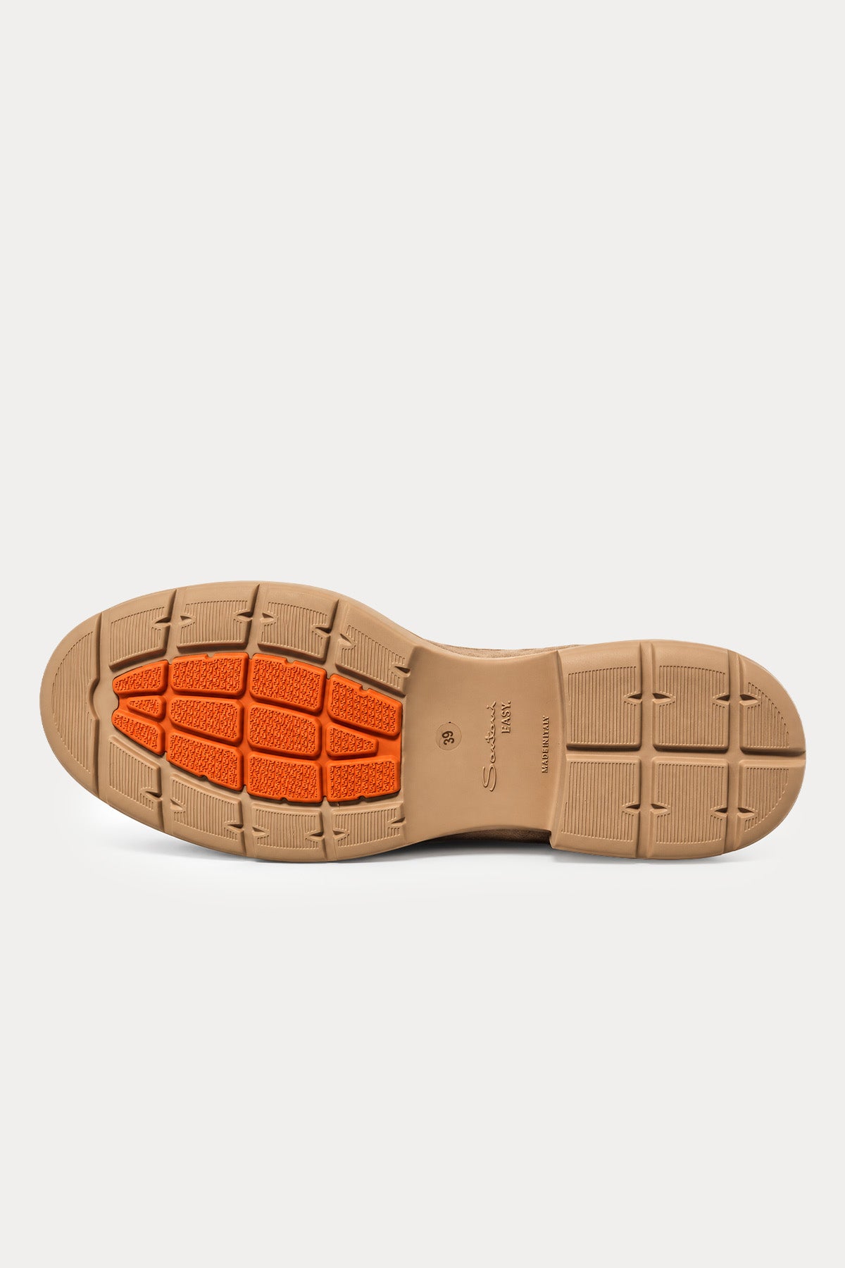 Santoni Easy Nova Topuklu Süet Loafer Ayakkabı