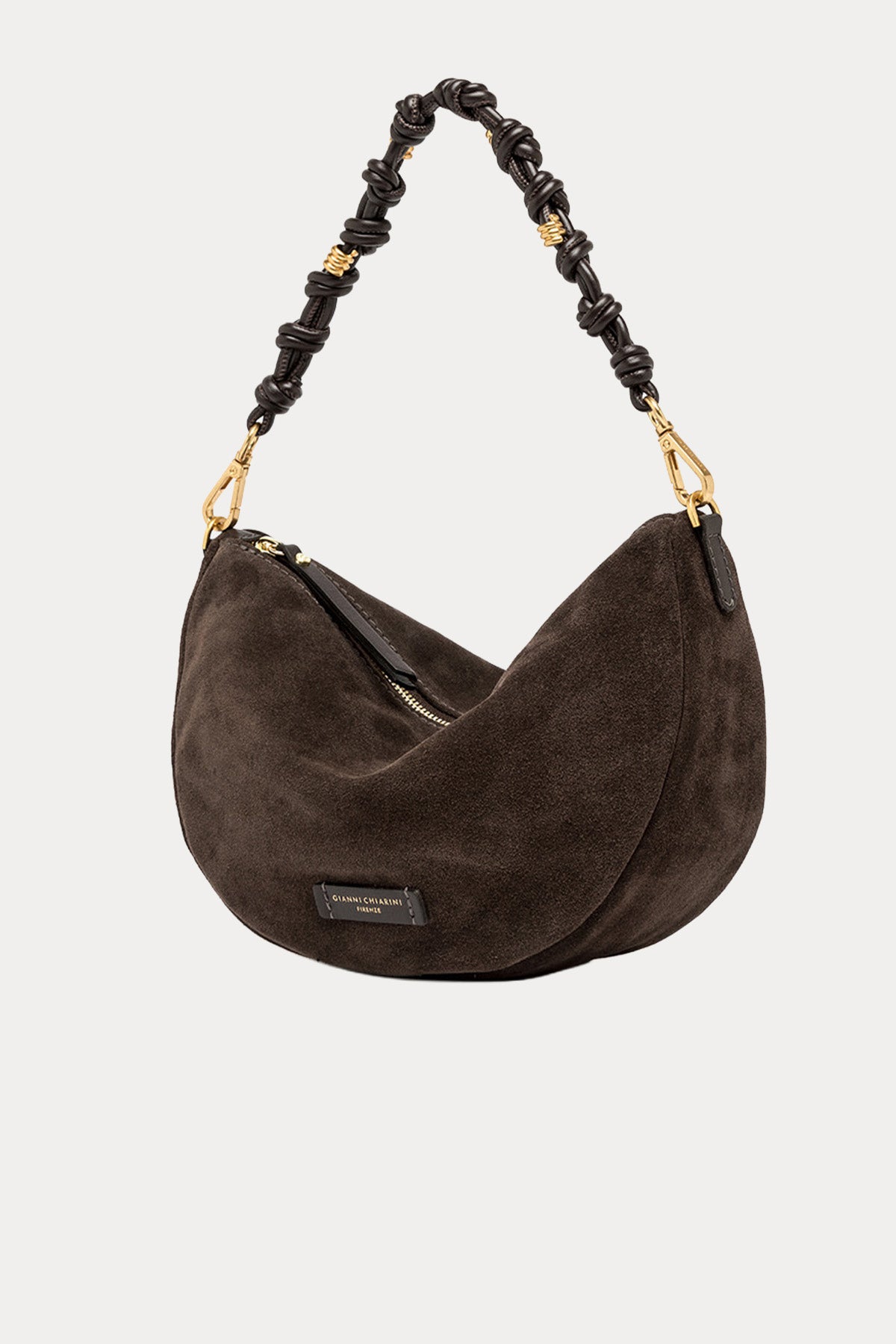 Gianni Chiarini Cleo Süet Omuz Çantası