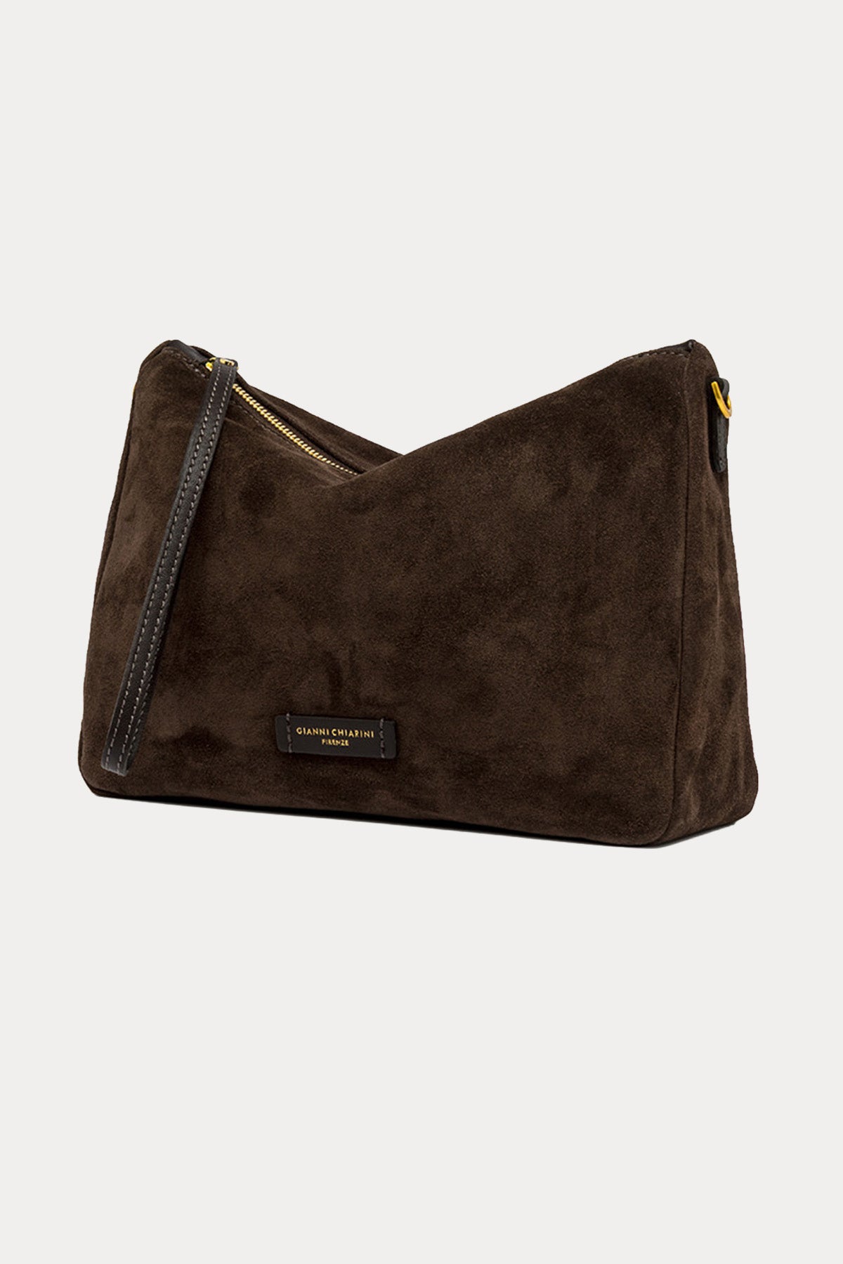 Gianni Chiarini Nora Pouch Süet Clutch Çanta