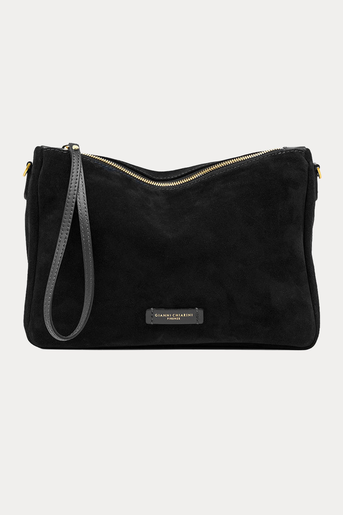 Gianni Chiarini Nora Pouch Süet Clutch Çanta