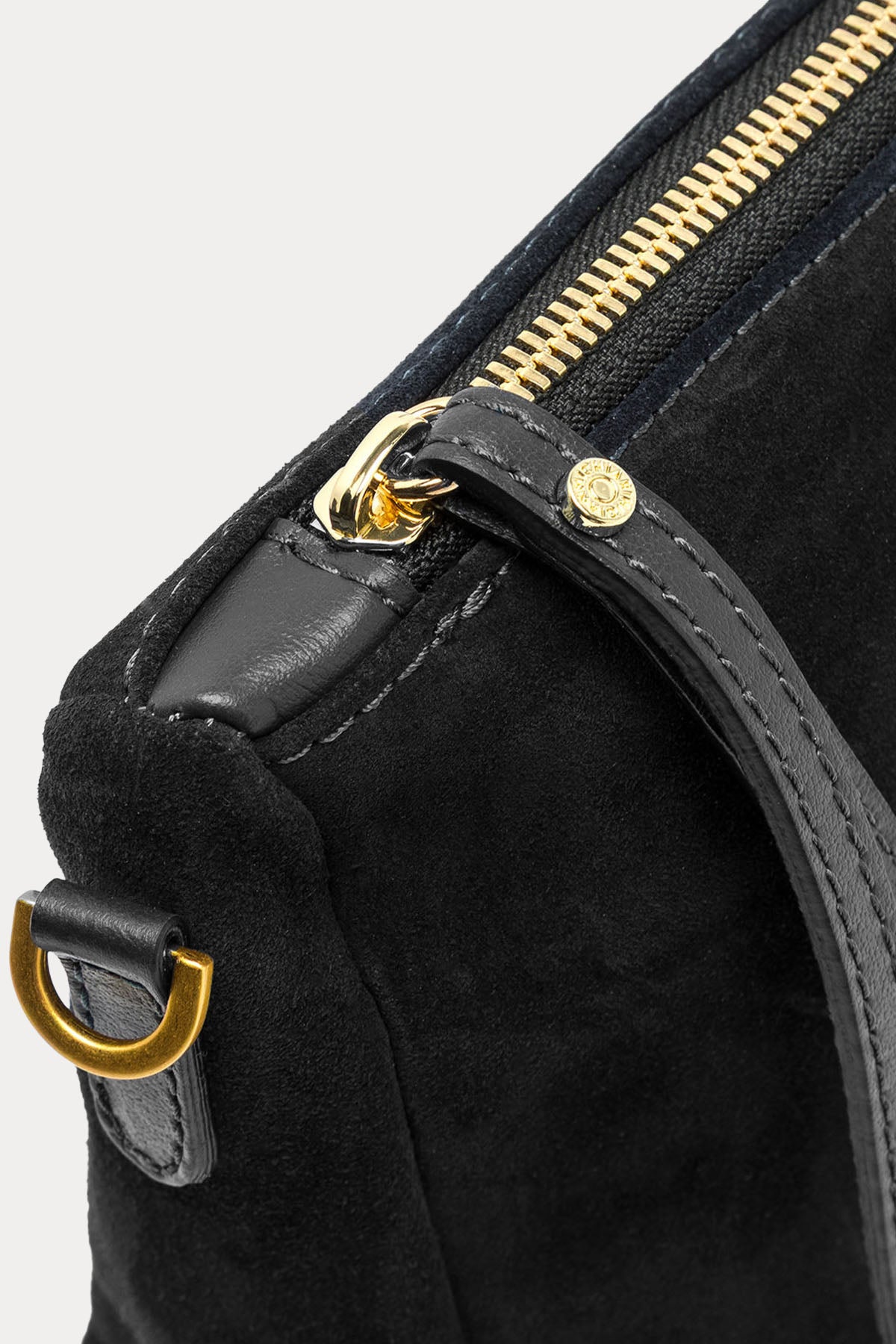 Gianni Chiarini Nora Pouch Süet Clutch Çanta