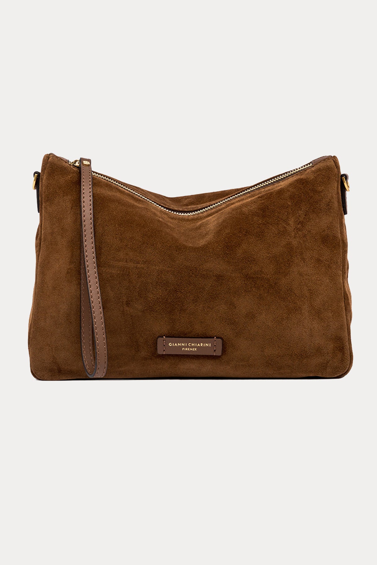Gianni Chiarini Nora Pouch Süet Clutch Çanta