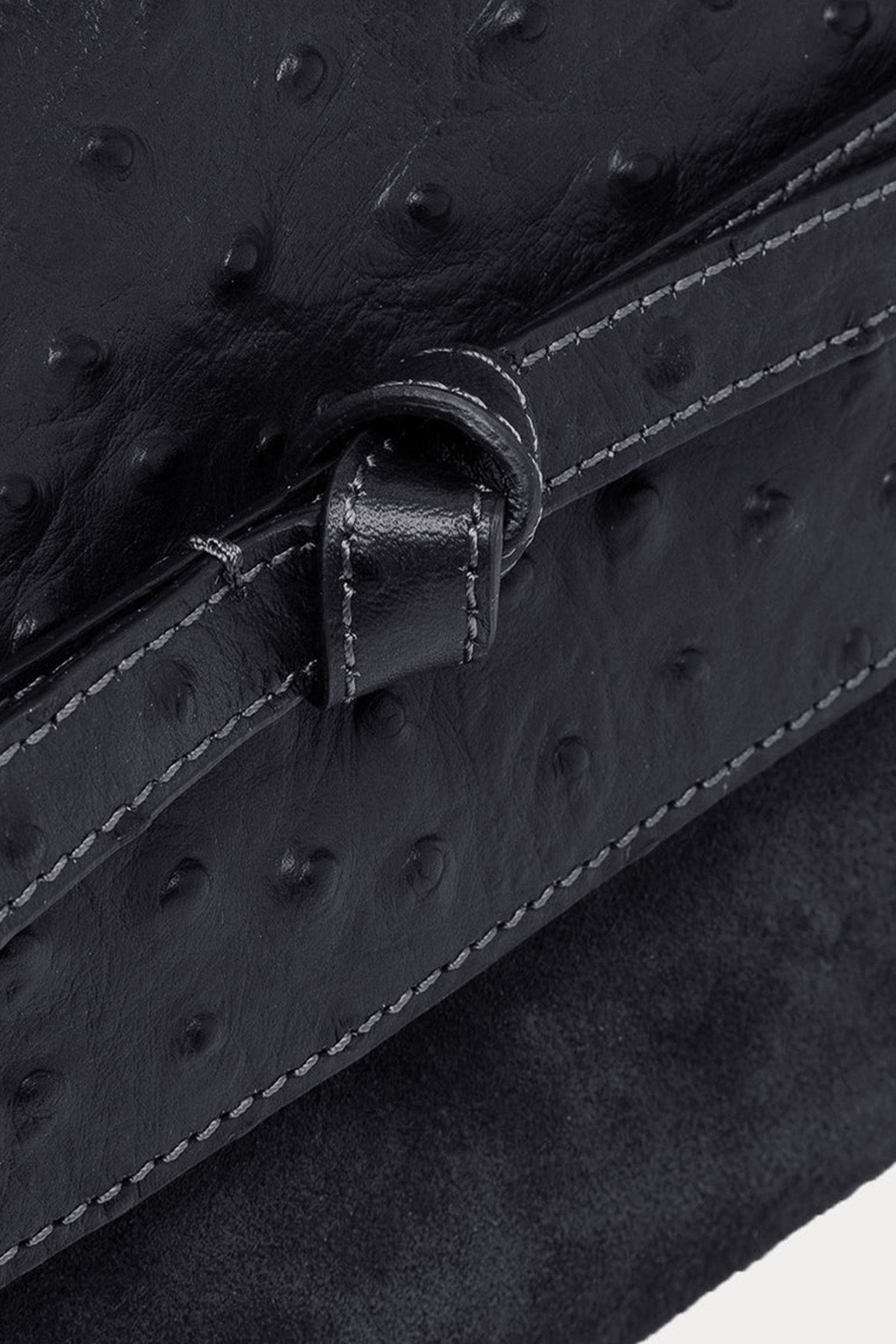 Gianni Chiarini Belty Süet Deri Clutch Çanta