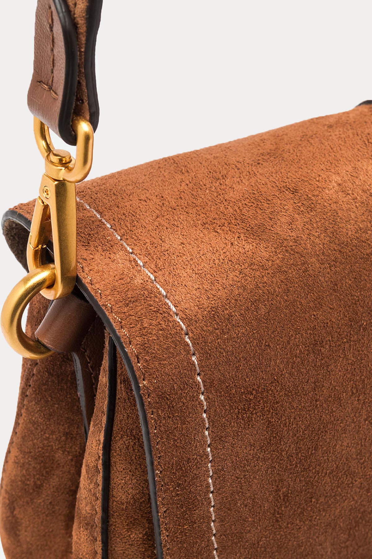 Gianni Chiarini Fanny Süet Omuz Çantası