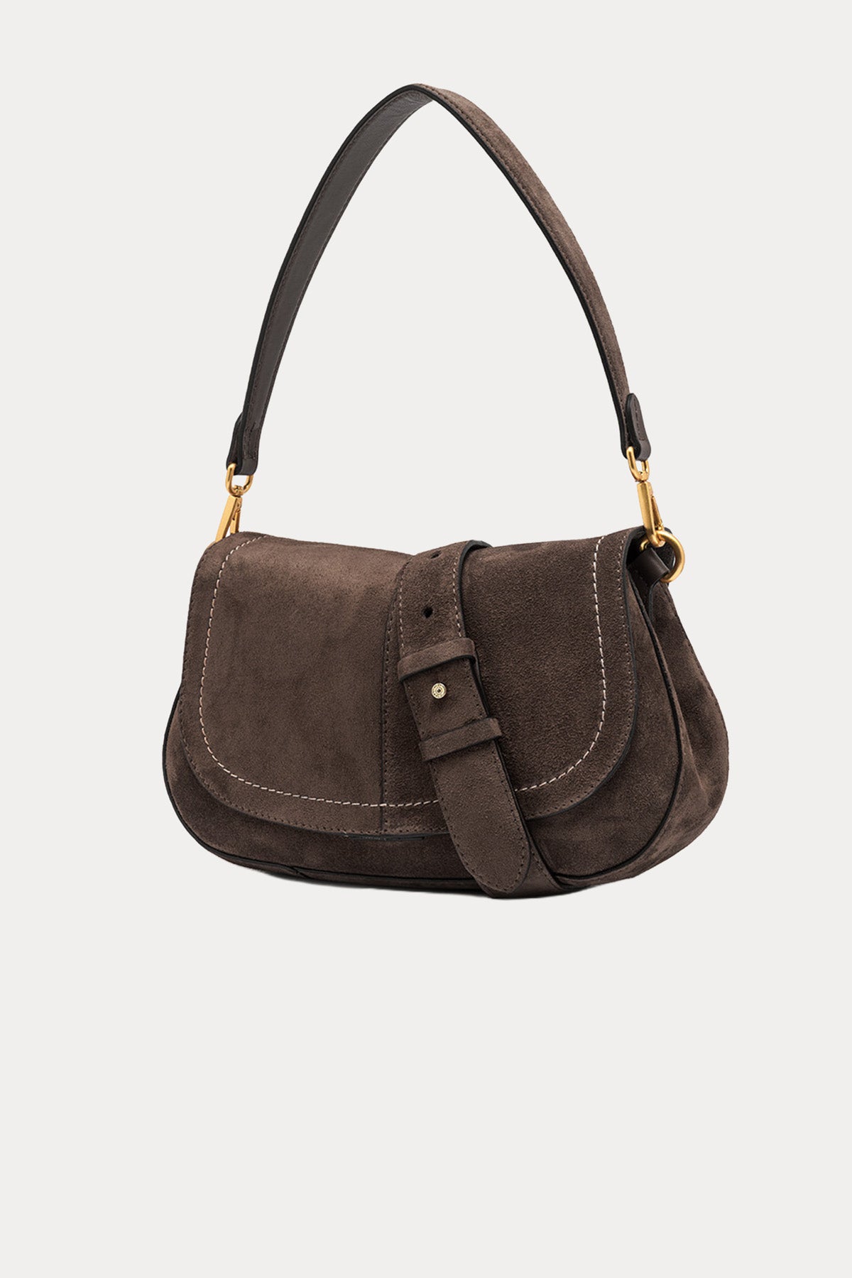 Gianni Chiarini Fanny Süet Omuz Çantası
