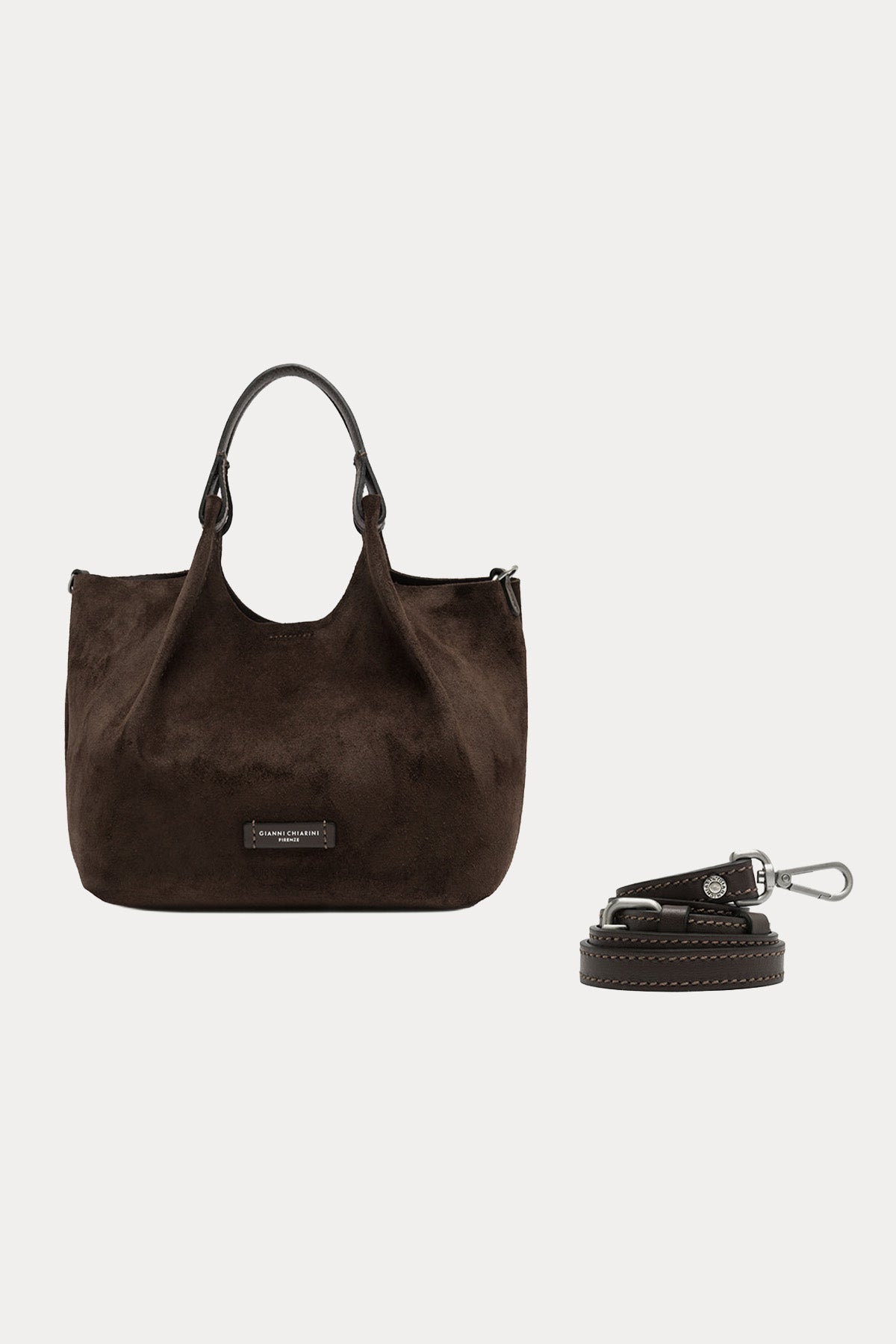 Gianni Chiarini Dua Süet Omuz Çantası