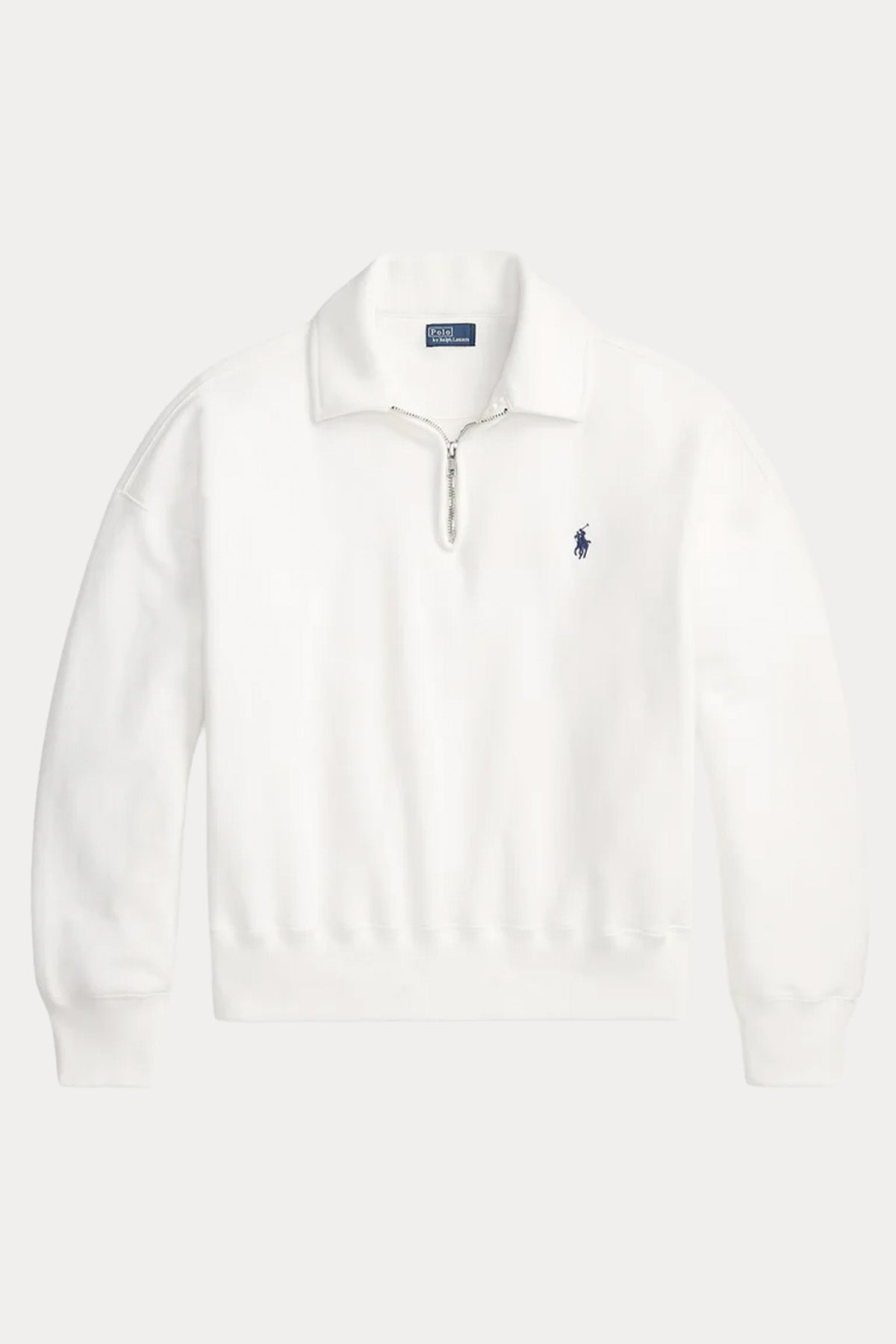 Polo Ralph Lauren Relaxed Fit Yarım Fermuarlı Sweatshirt