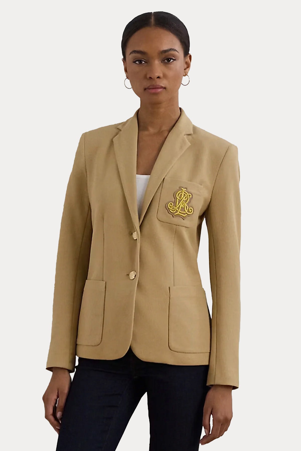 Polo Ralph Lauren Slim Fit Nakış Logolu Spor Cepli Blazer Ceket