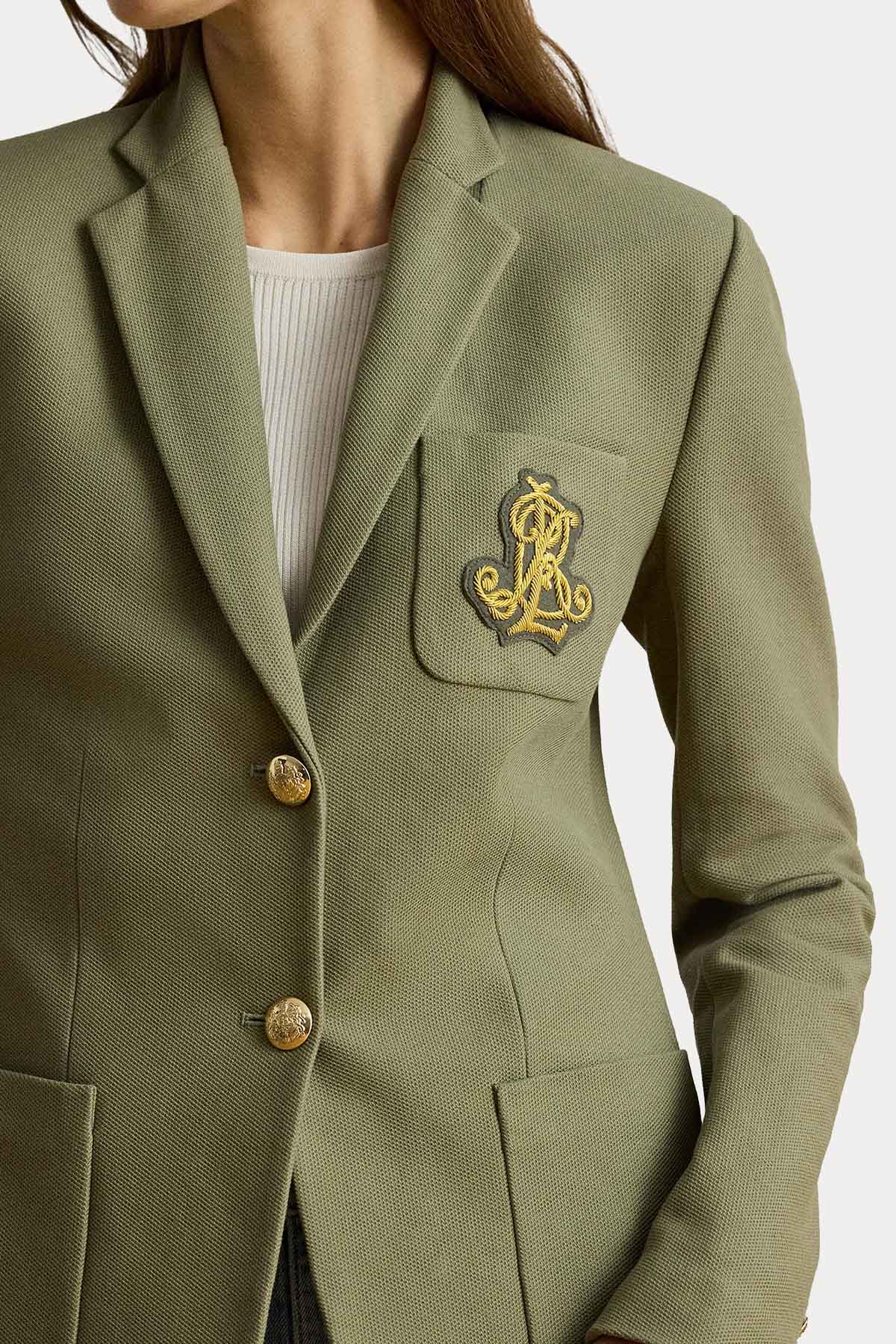 Polo Ralph Lauren Slim Fit Nakış Logolu Spor Cepli Blazer Ceket