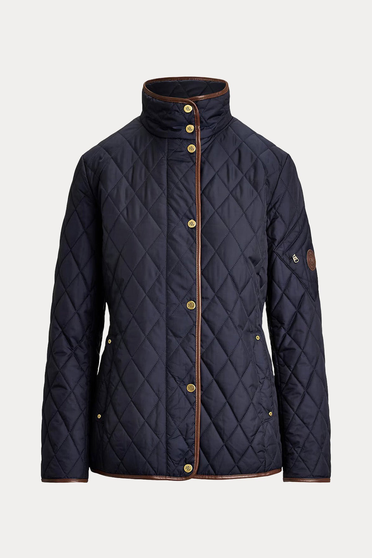 Polo Ralph Lauren Dik Yaka Kapitone Desenli Mont Ceket