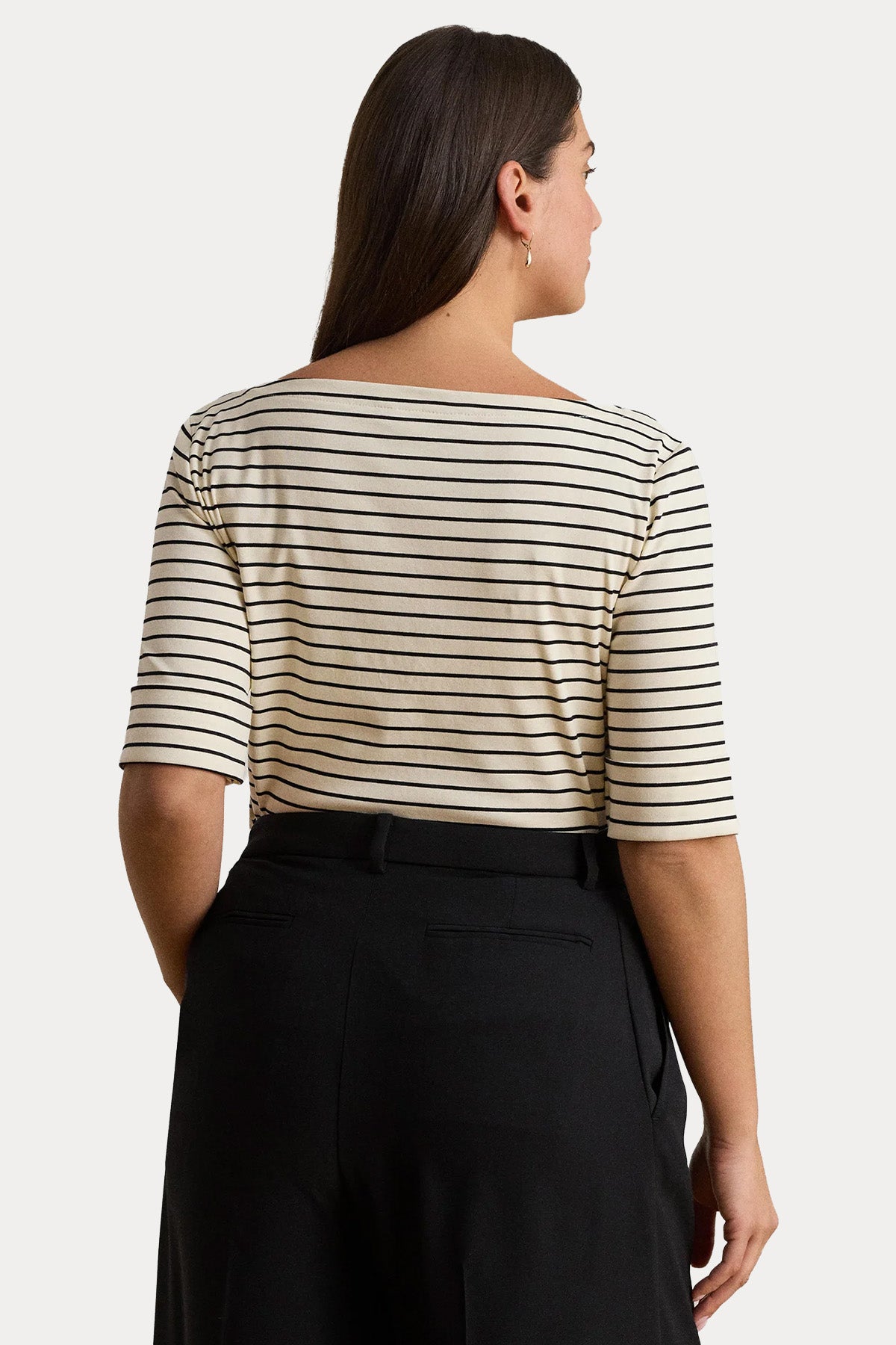 Polo Ralph Lauren Regular Fit Çizgili Streç T-shirt