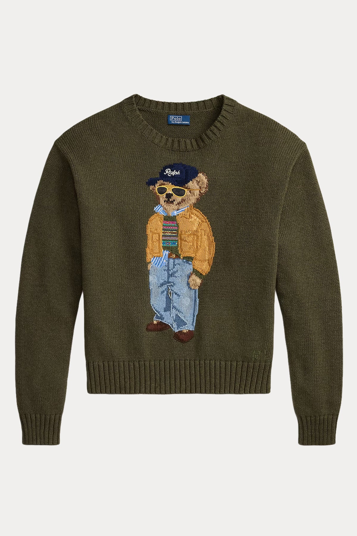 Polo Ralph Lauren Relaxed Fit Polo Bear Örgü Triko
