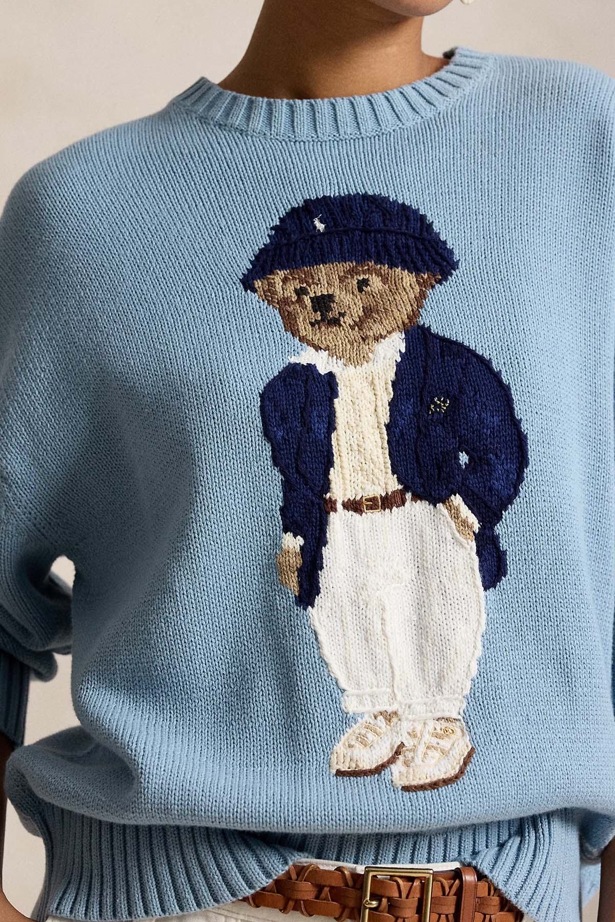 Polo Ralph Lauren Relaxed Fit Polo Bear Örgü Triko