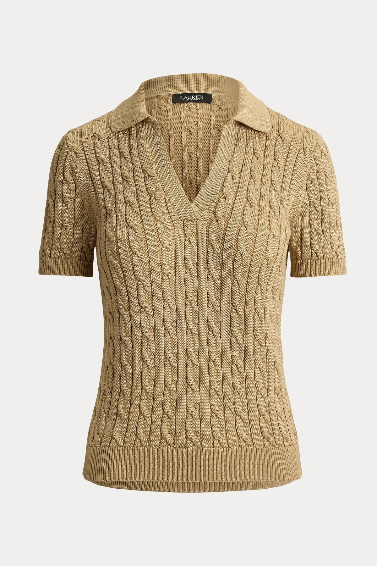 Polo Ralph Lauren Polo Yaka Saç Örgü Triko