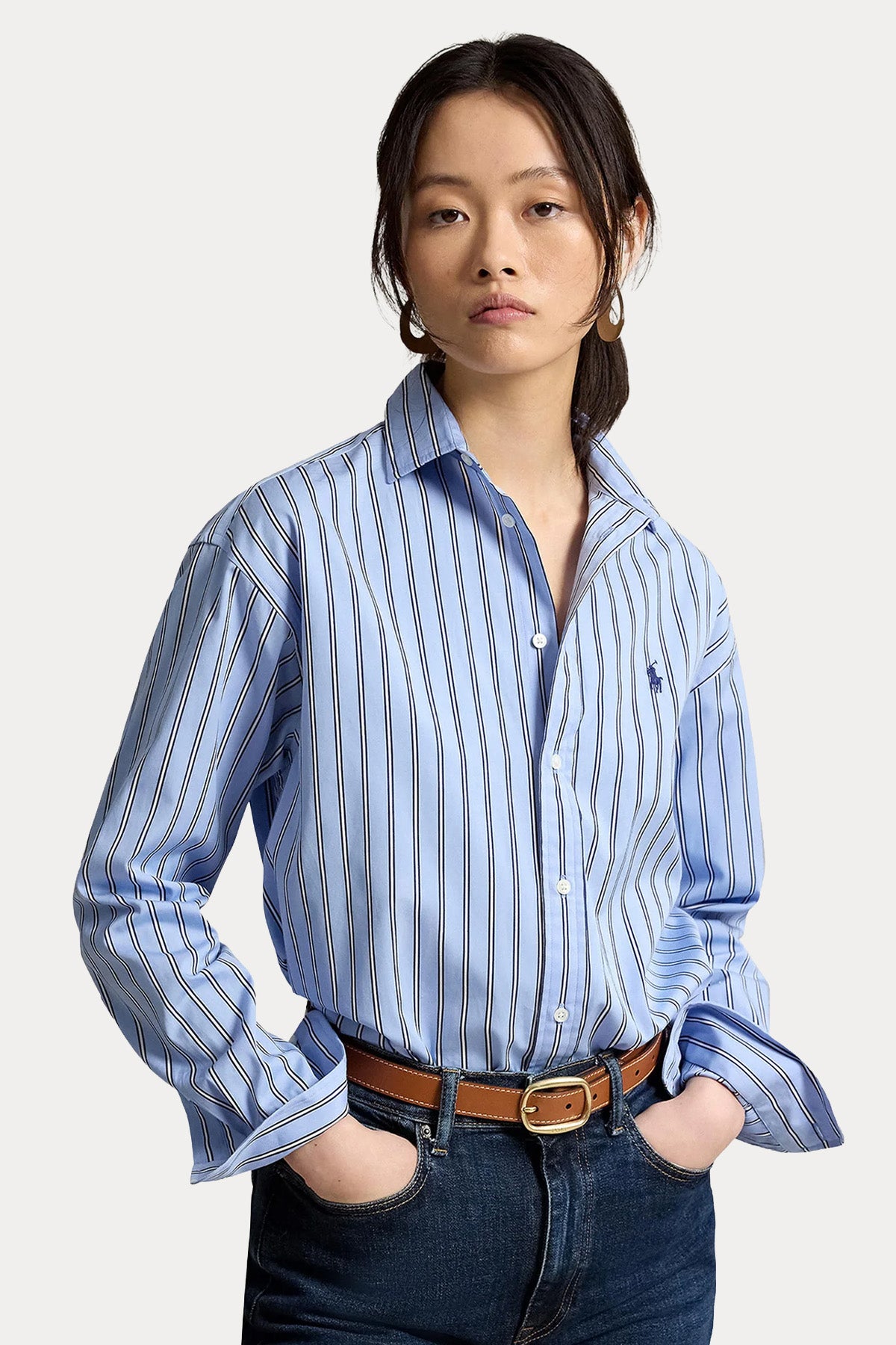 Polo Ralph Lauren Relaxed Fit Çizgili Gömlek