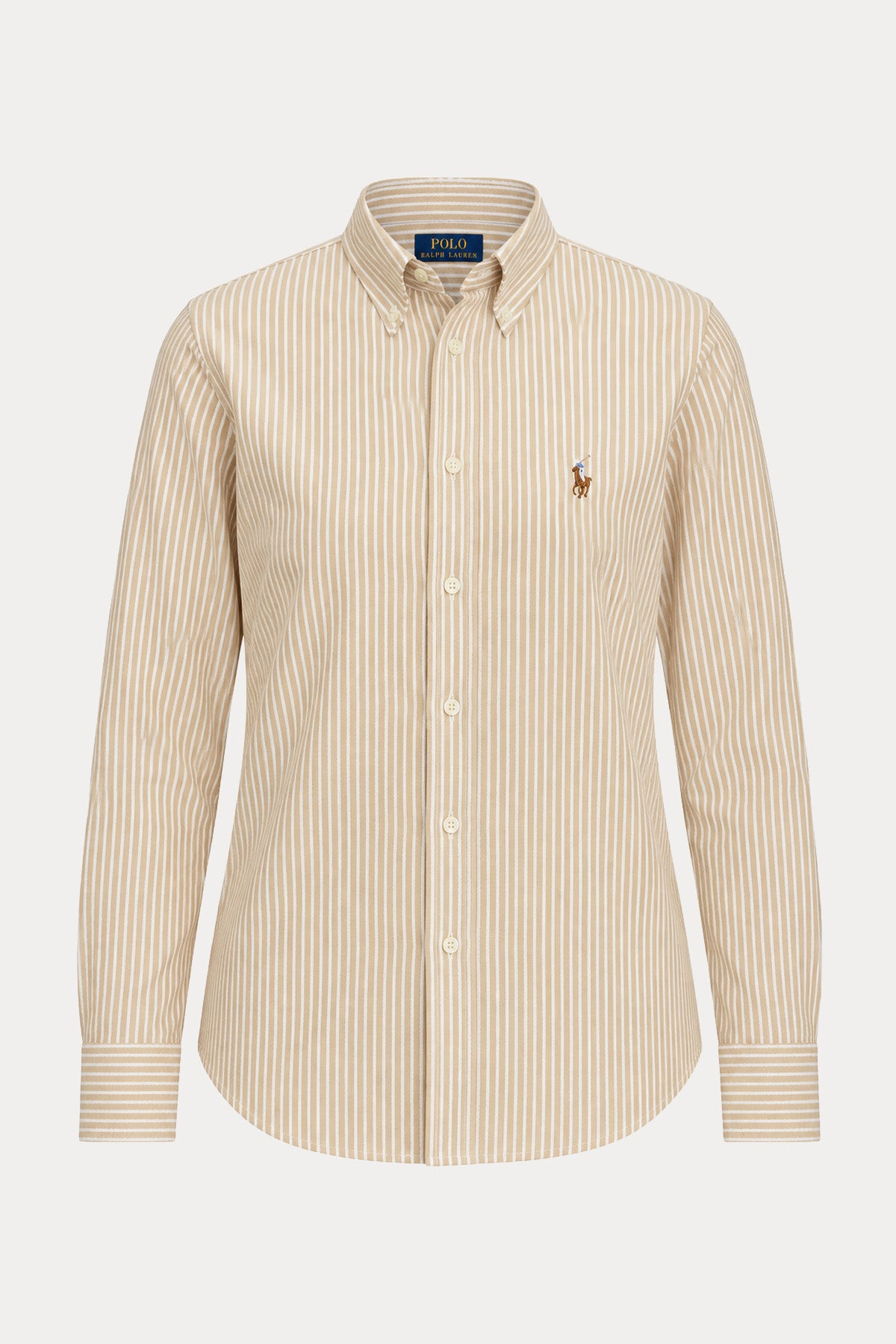 Polo Ralph Lauren Çizgili Knit Oxford Gömlek