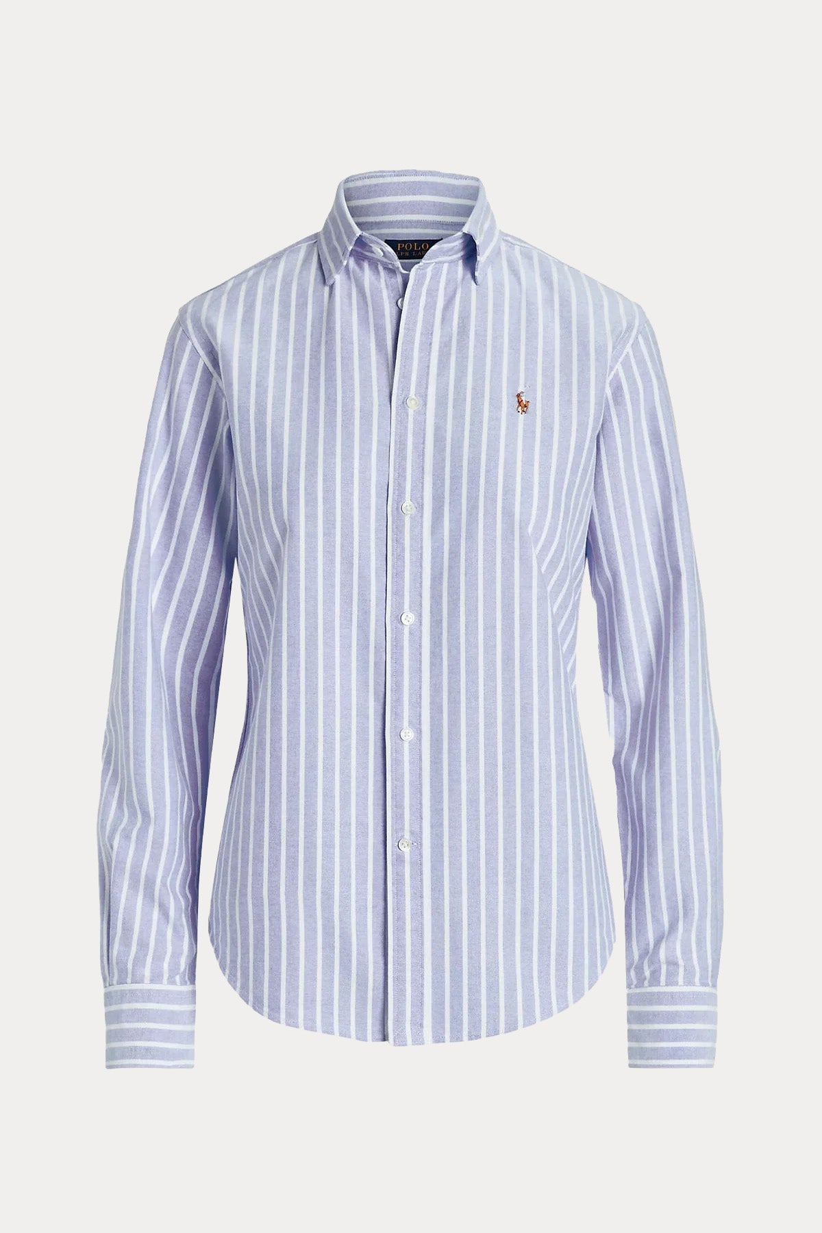 Polo Ralph Lauren Custom Fit Çizgili Oxford Gömlek