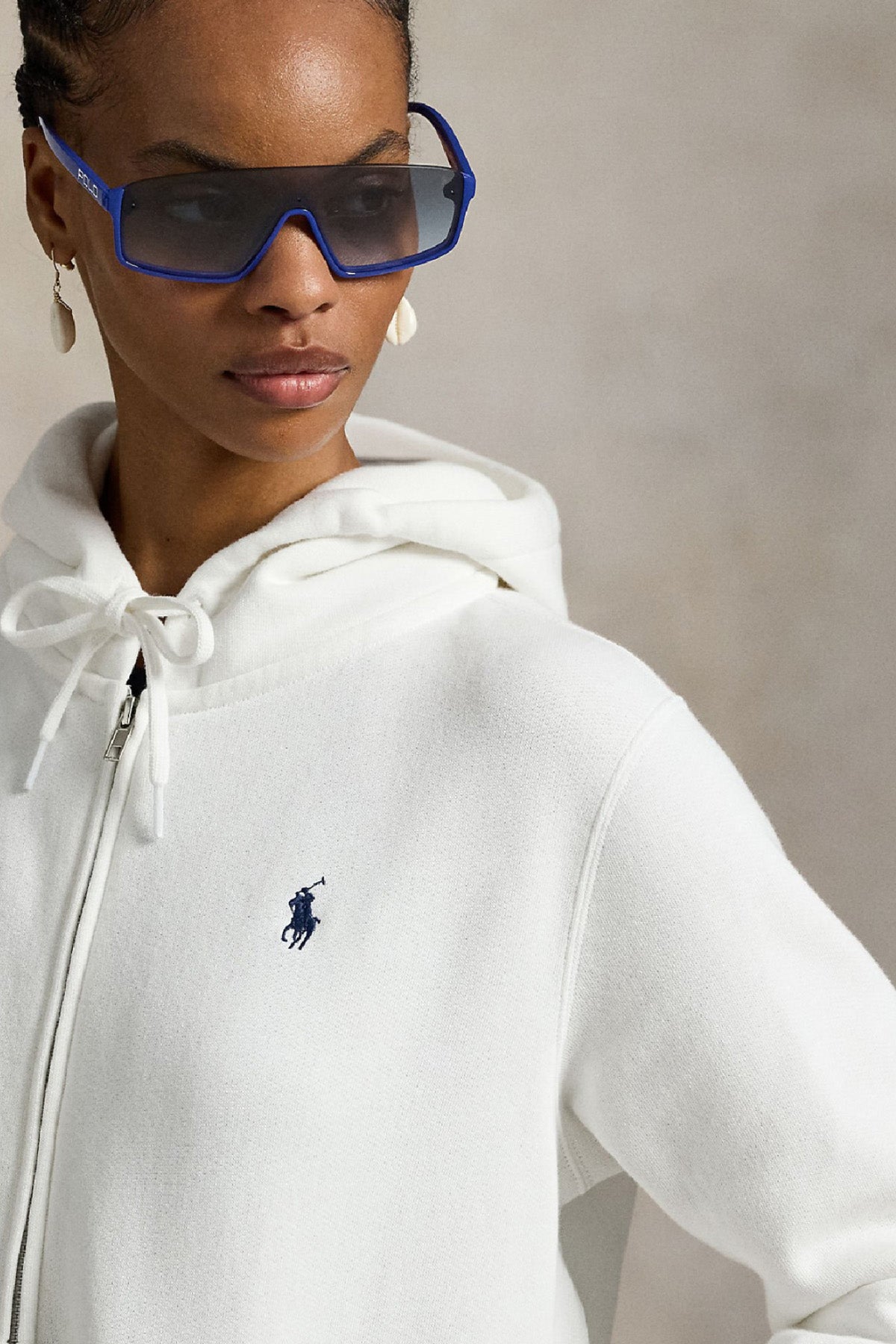 Polo Ralph Lauren Şardonlu Kapüşonlu Sweatshirt Ceket