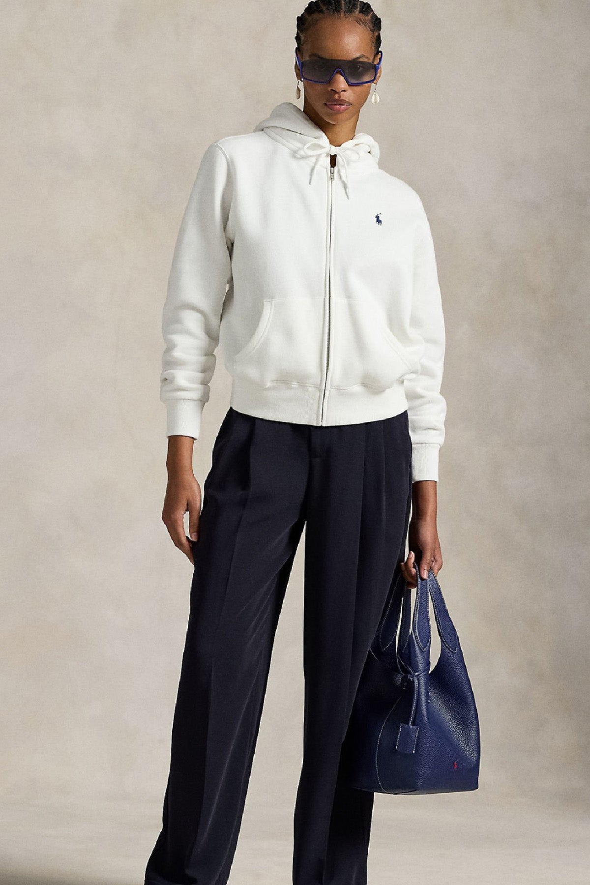 Polo Ralph Lauren Şardonlu Kapüşonlu Sweatshirt Ceket