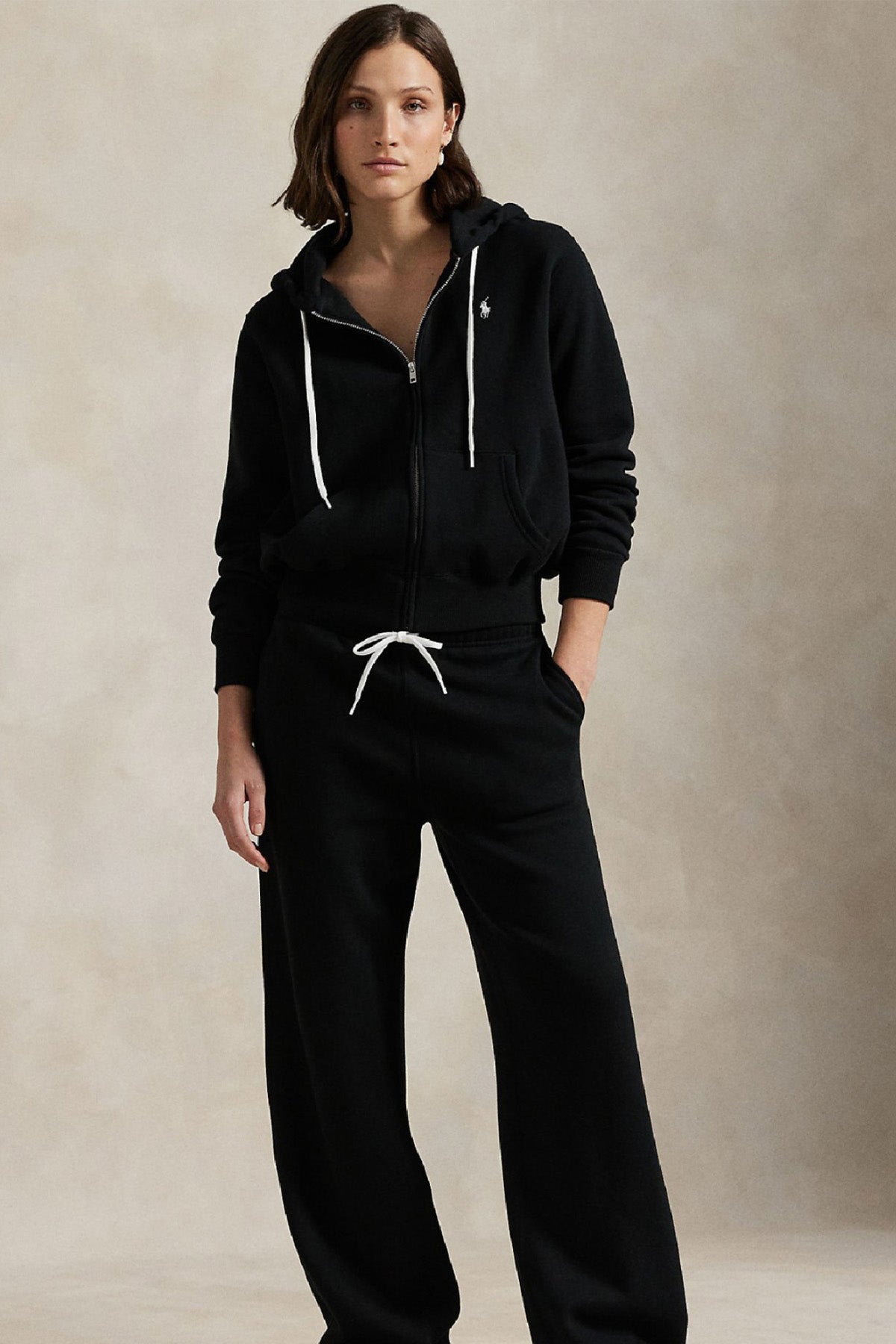Polo Ralph Lauren Şardonlu Kapüşonlu Sweatshirt Ceket