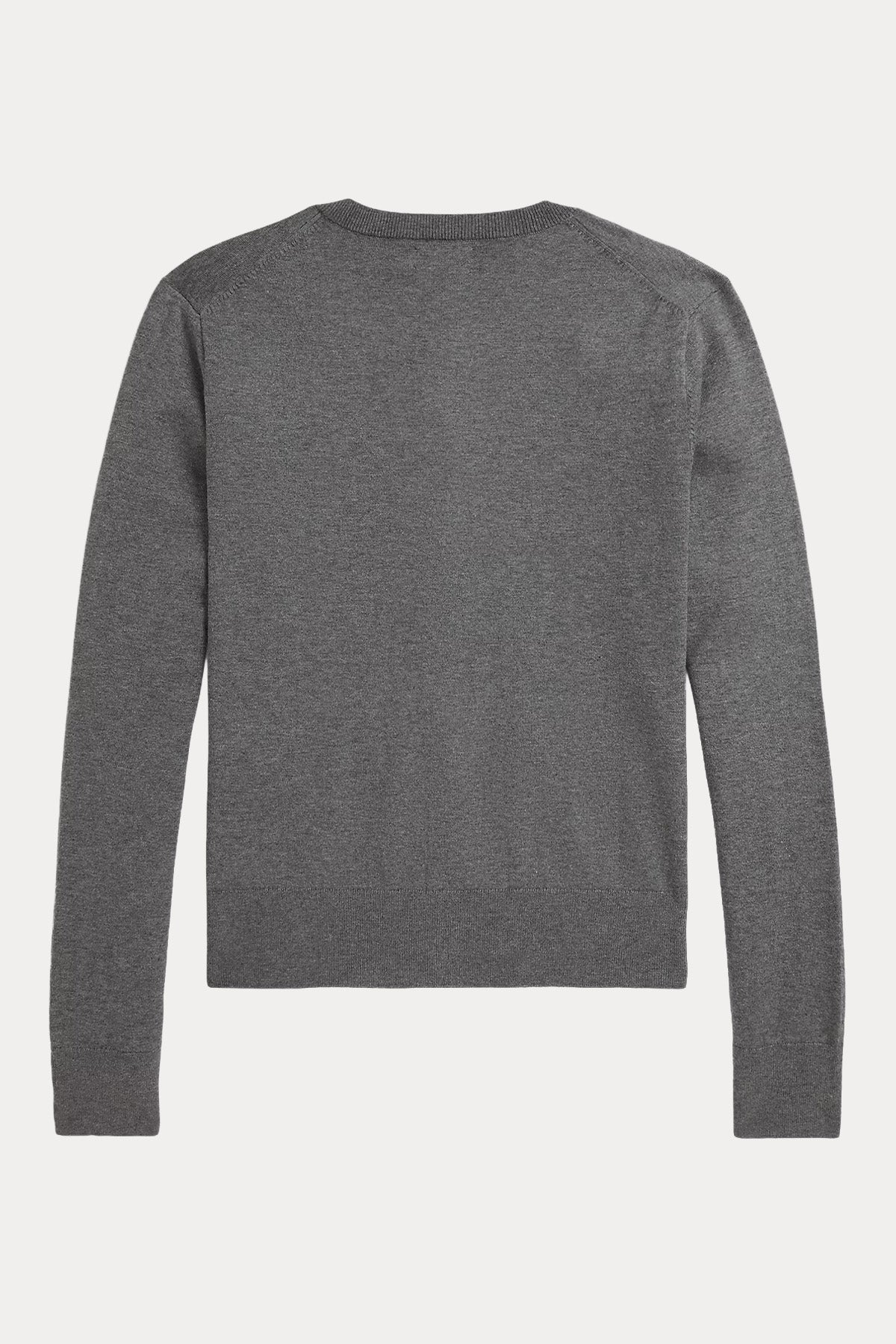 Polo Ralph Lauren Slim Fit Yuvarlak Yaka İnce Örgü Triko Ceket