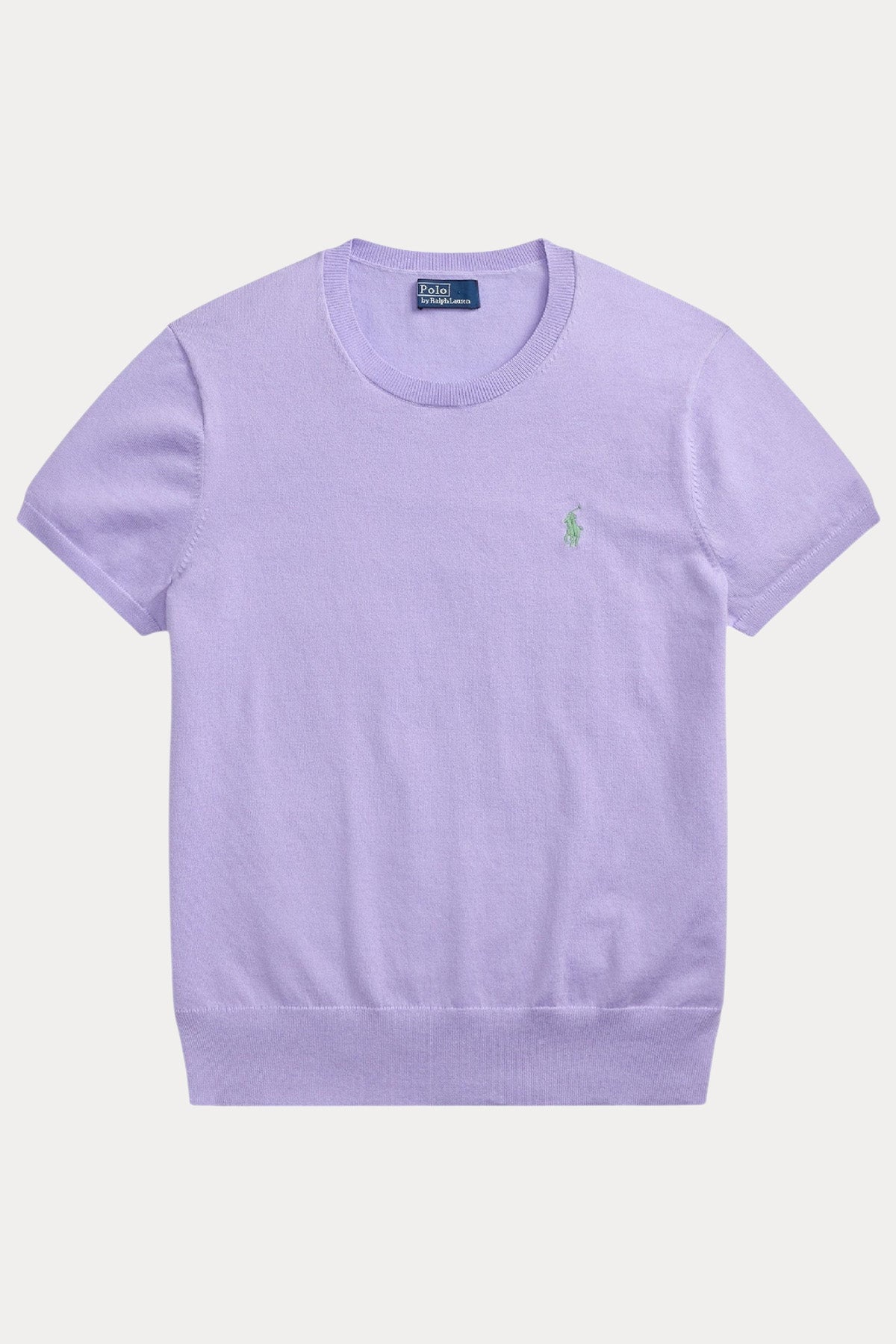 Polo Ralph Lauren Slim Fit Yuvarlak Yaka İnce Örgü Streç Triko