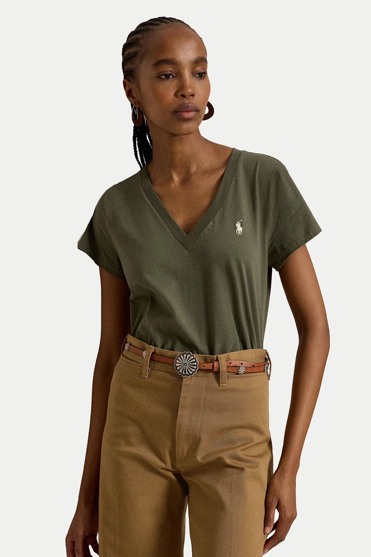 Polo Ralph Lauren Regular Fit V Yaka T-shirt