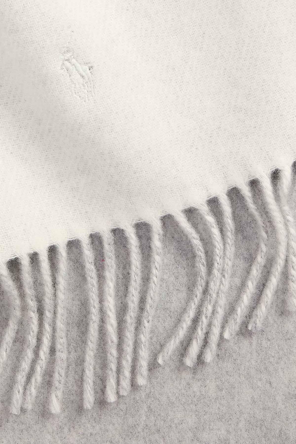 Polo Ralph Lauren Çift Taraflı Yün Atkı