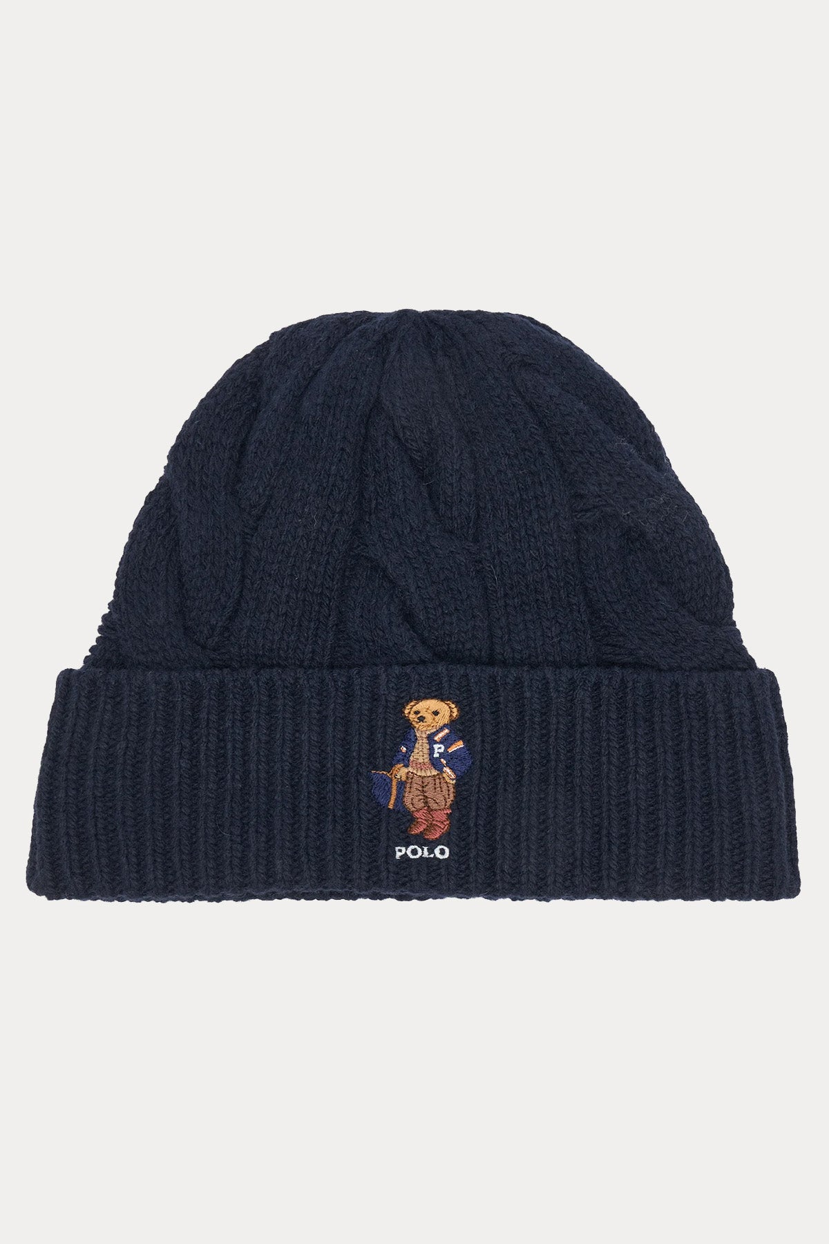 Polo Ralph Lauren Polo Bear Saç Örgü Yün Bere