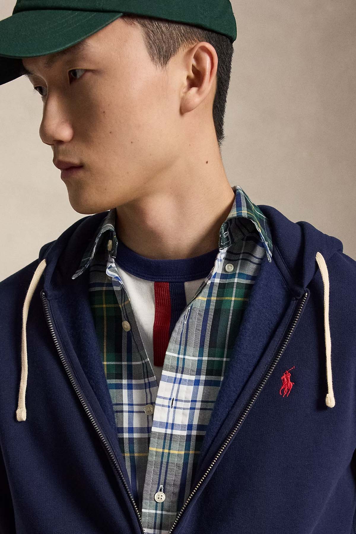 Polo Ralph Lauren Fermuarlı Kapüşonlu Sweatshirt Ceket