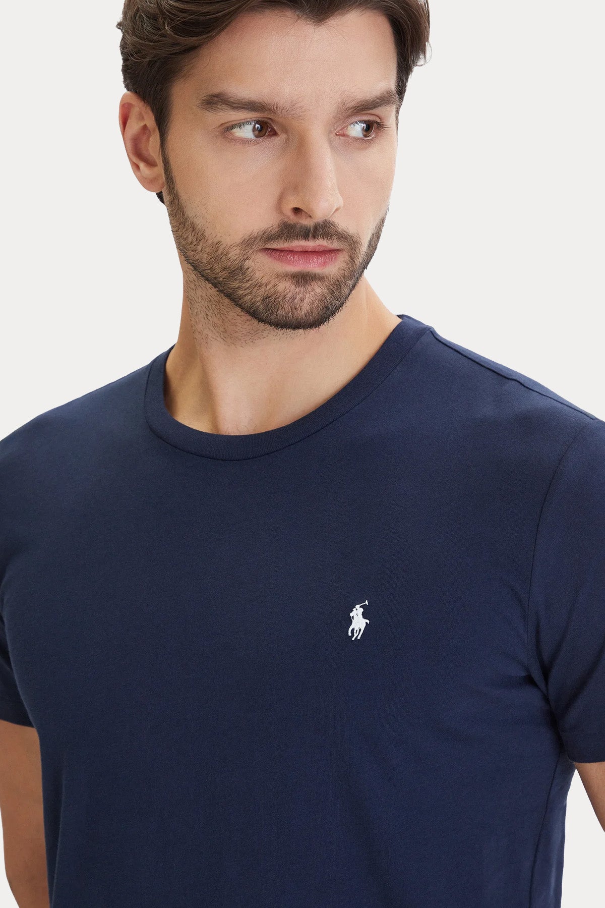 Polo Ralph Lauren Yuvarlak Yaka Logolu T-shirt