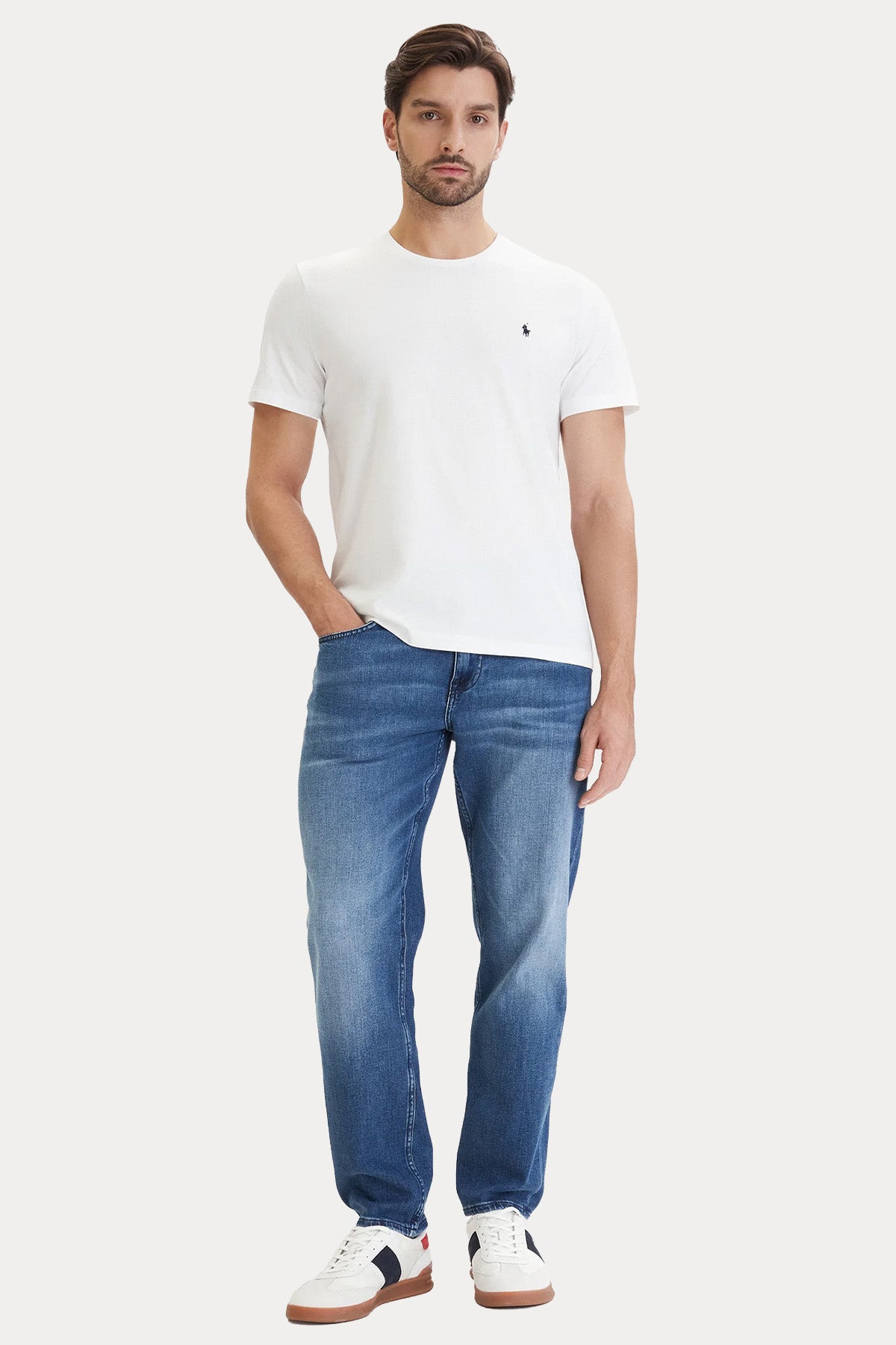 Polo Ralph Lauren Yuvarlak Yaka Logolu T-shirt