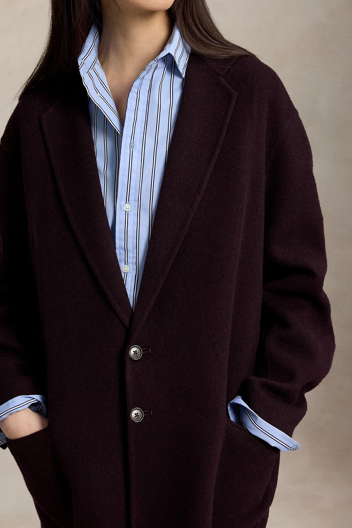 Polo Ralph Lauren Relaxed Fit Yün Palto