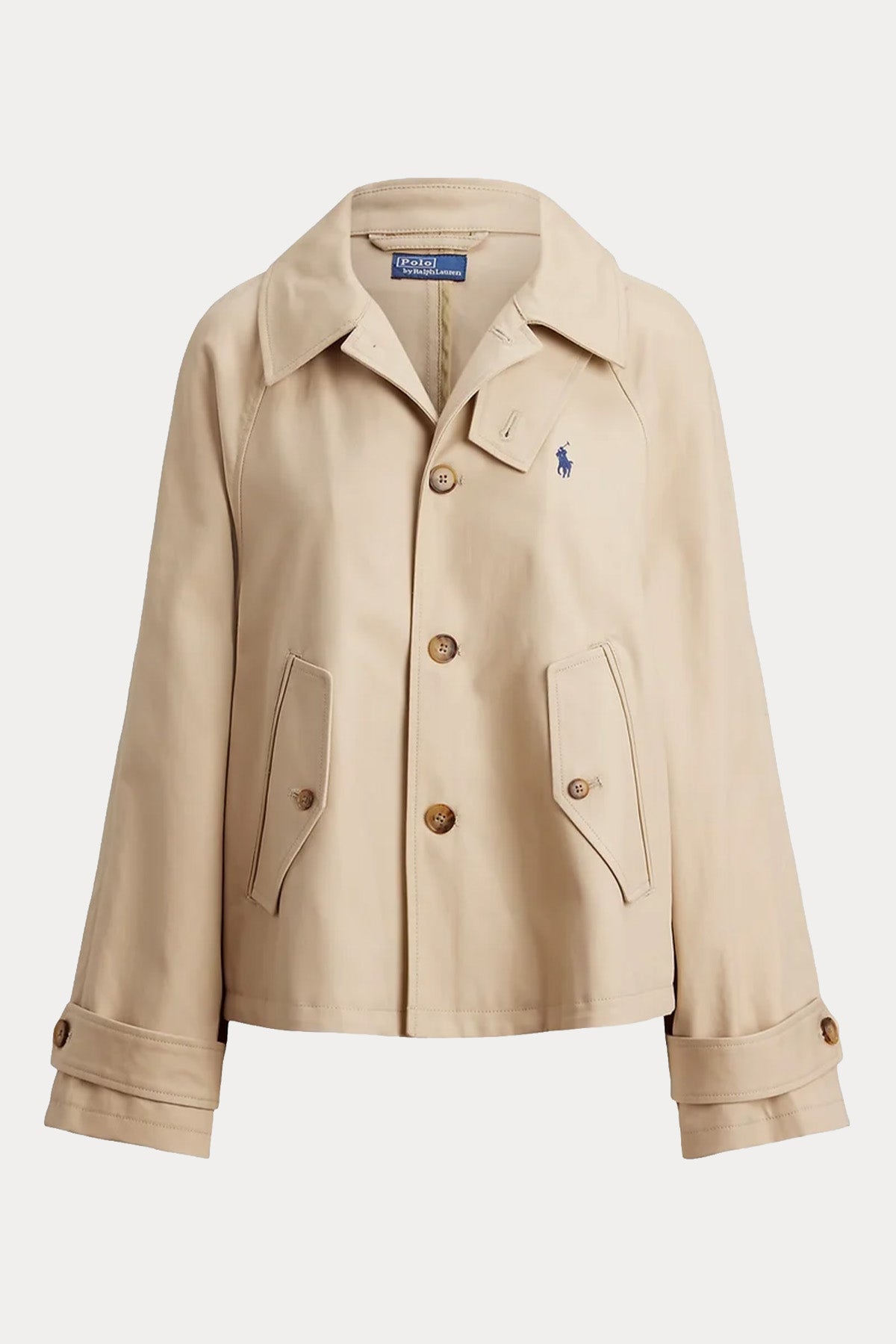 Polo Ralph Lauren Comfort Fit Cep Detaylı Kısa Trençkot