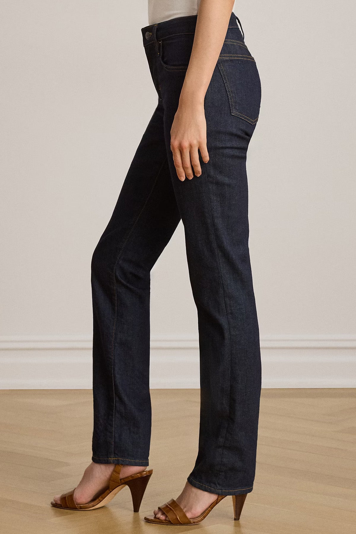 Polo Ralph Lauren Slim Straight Fit Yıkamalı Jeans