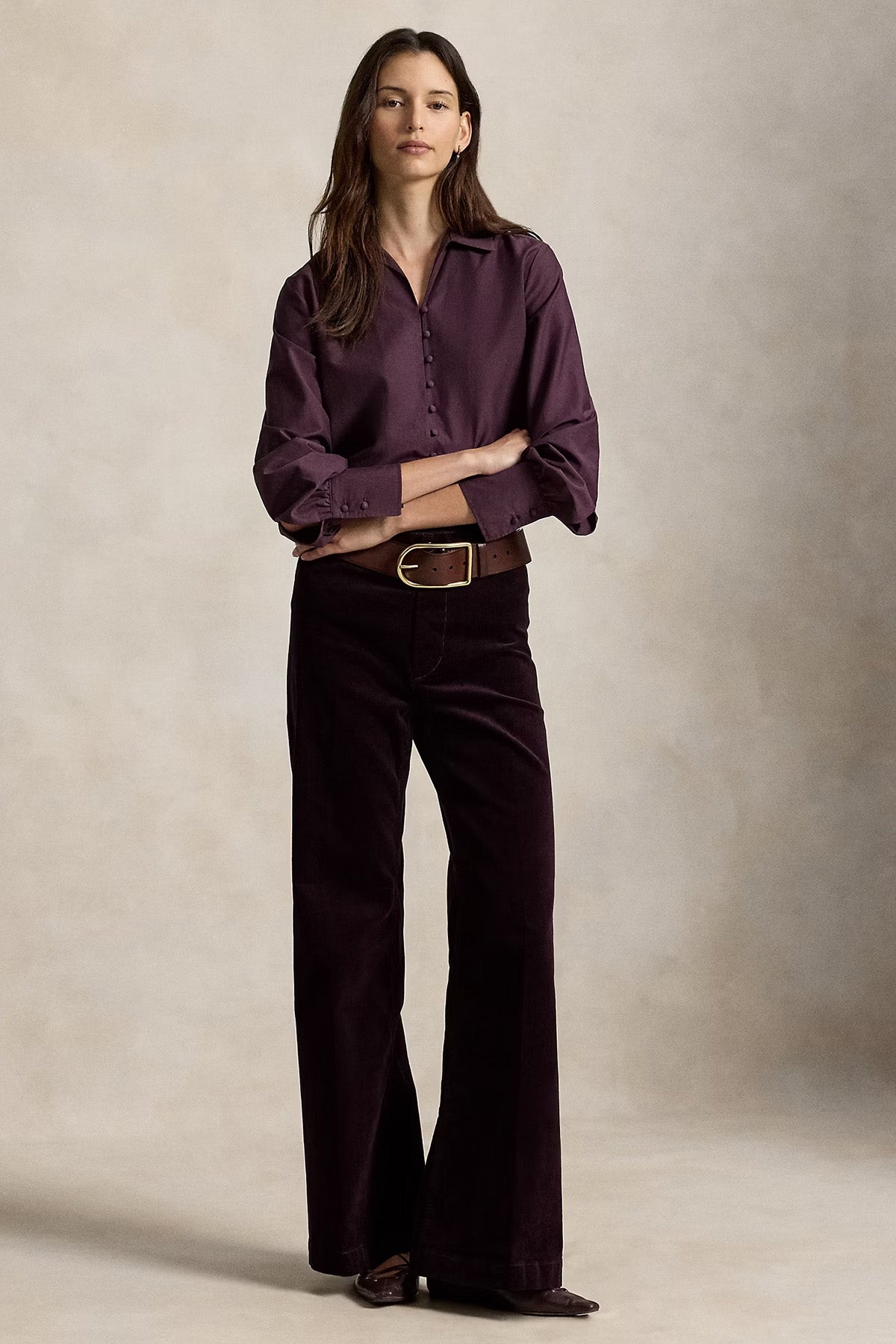Polo Ralph Lauren Straight Fit İpek Gömlek