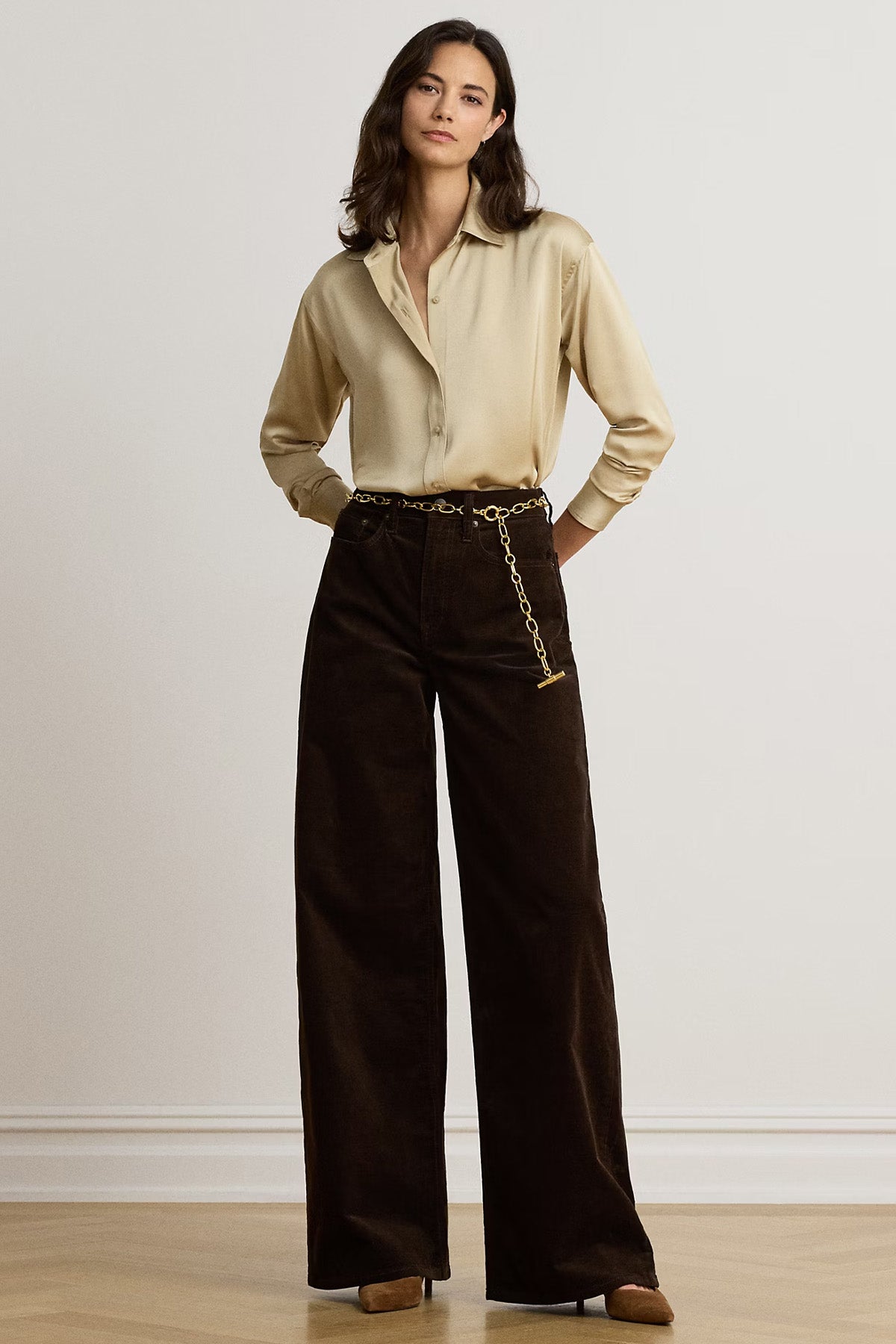 Polo Ralph Lauren Relaxed Fit Saten Gömlek