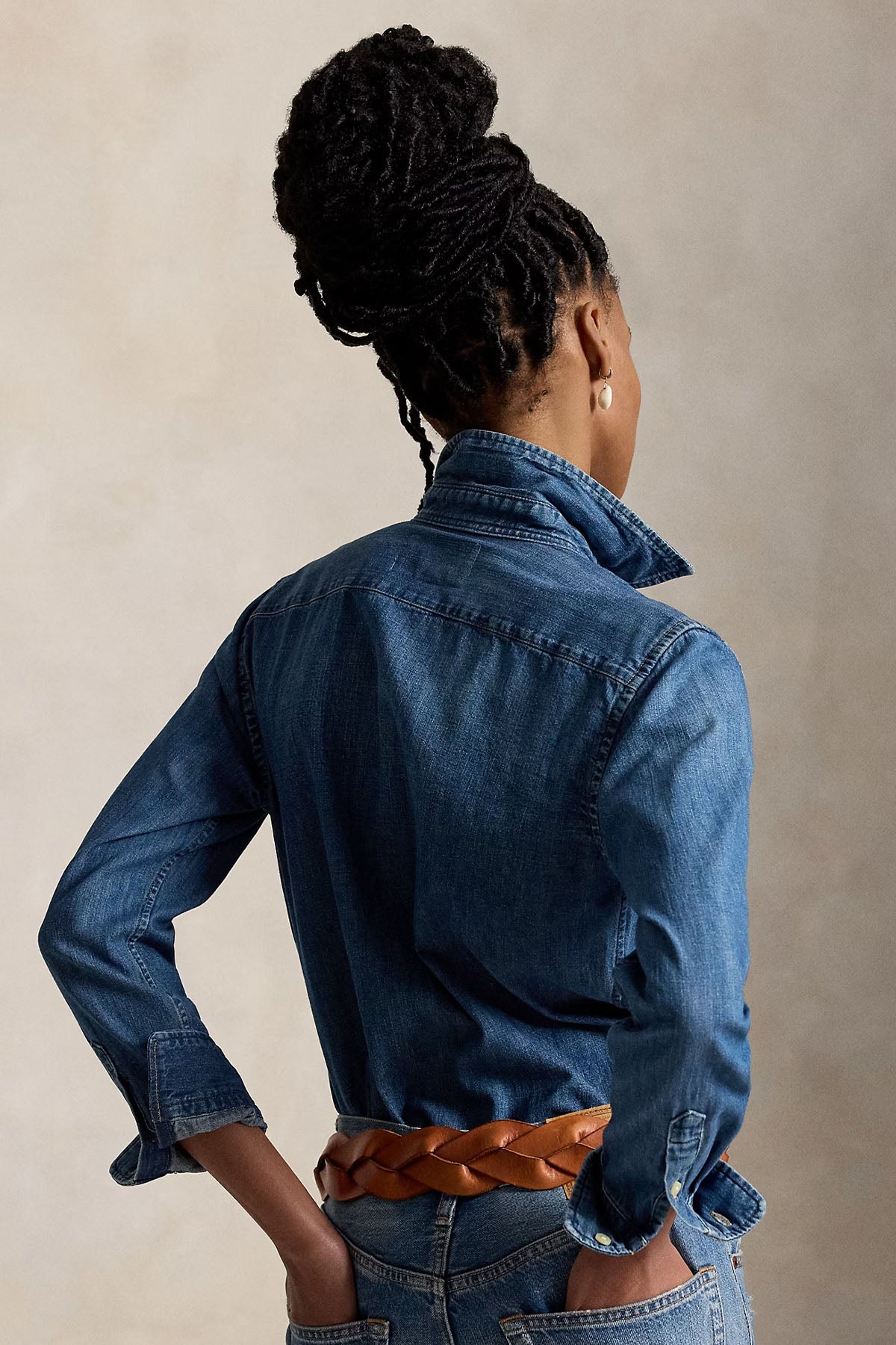Polo Ralph Lauren Custom Fit Denim Gömlek