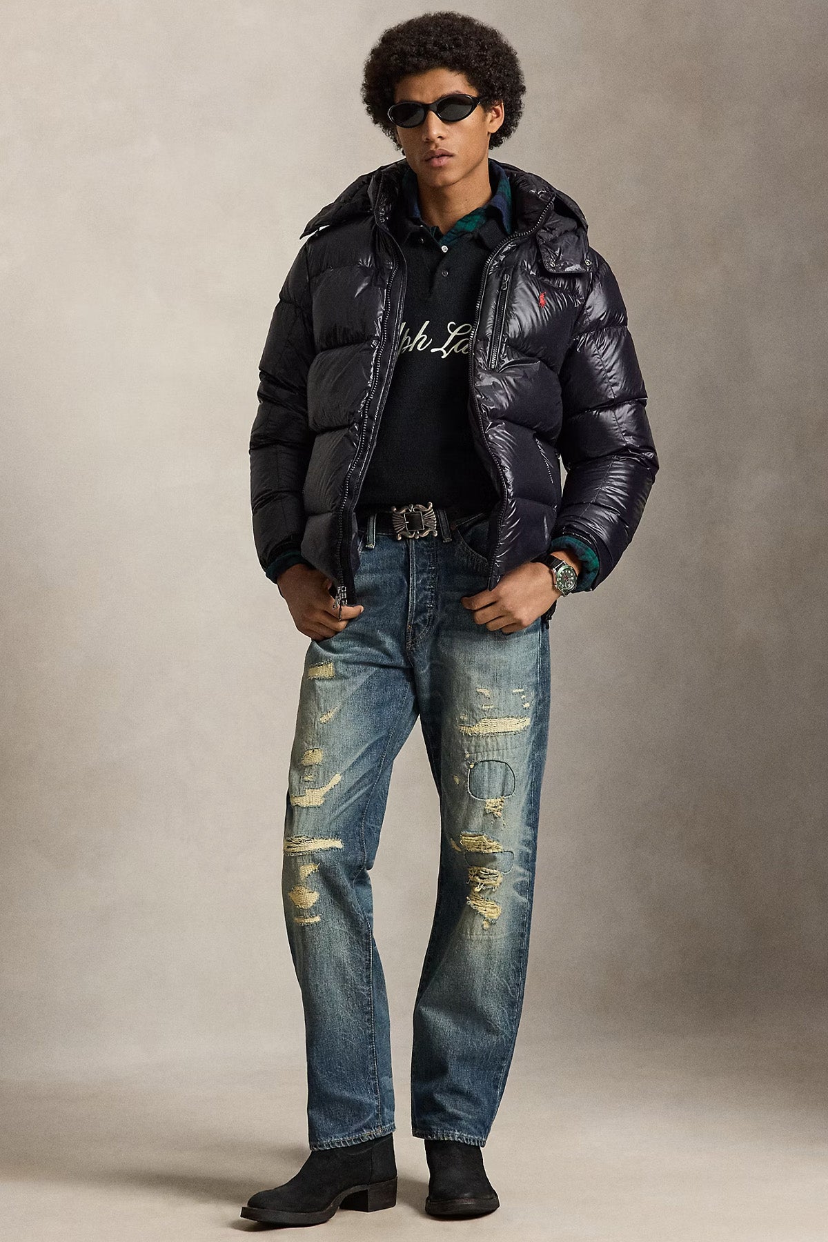Polo Ralph Lauren Kapüşonlu Puffer Mont